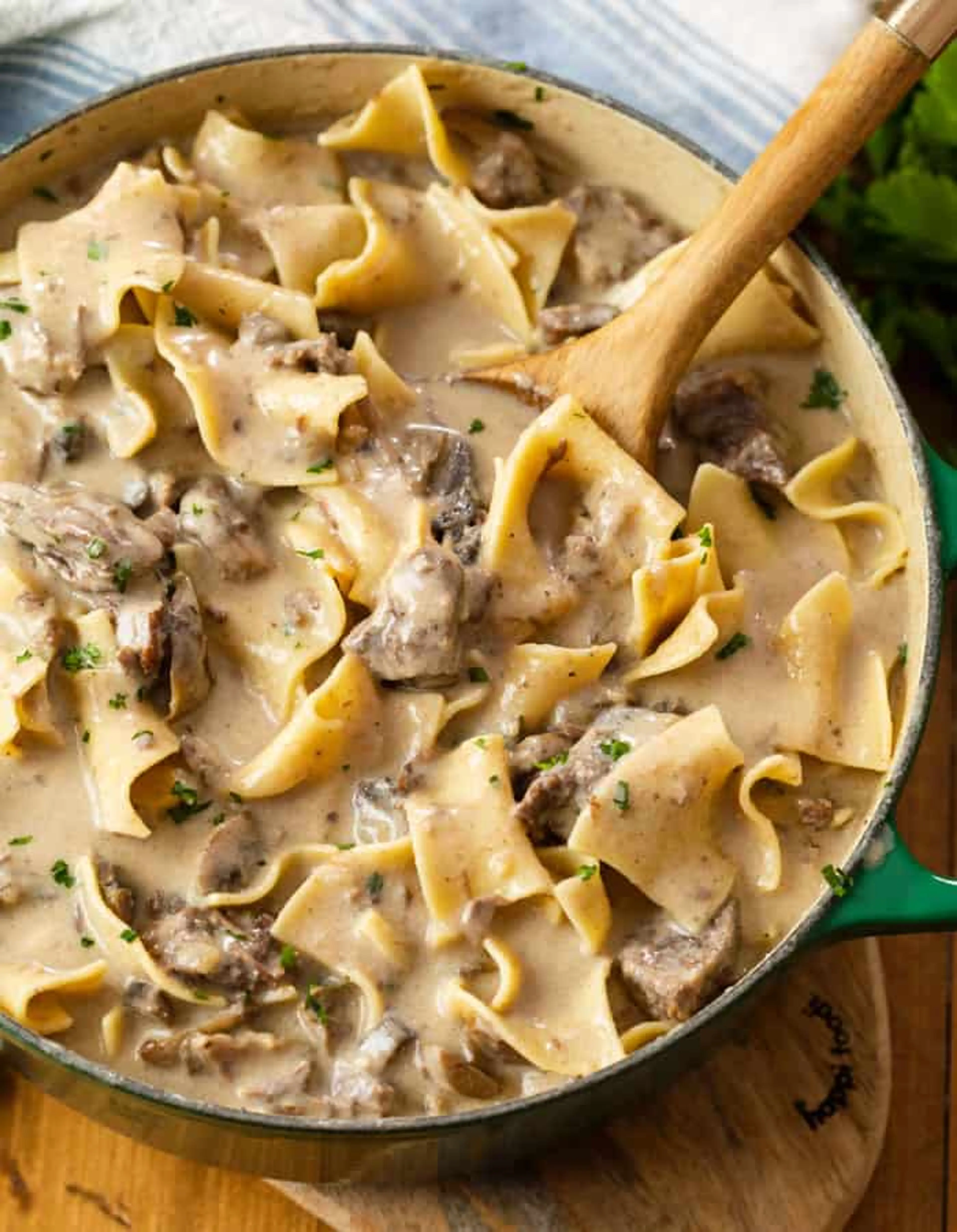 Crockpot Stroganoff