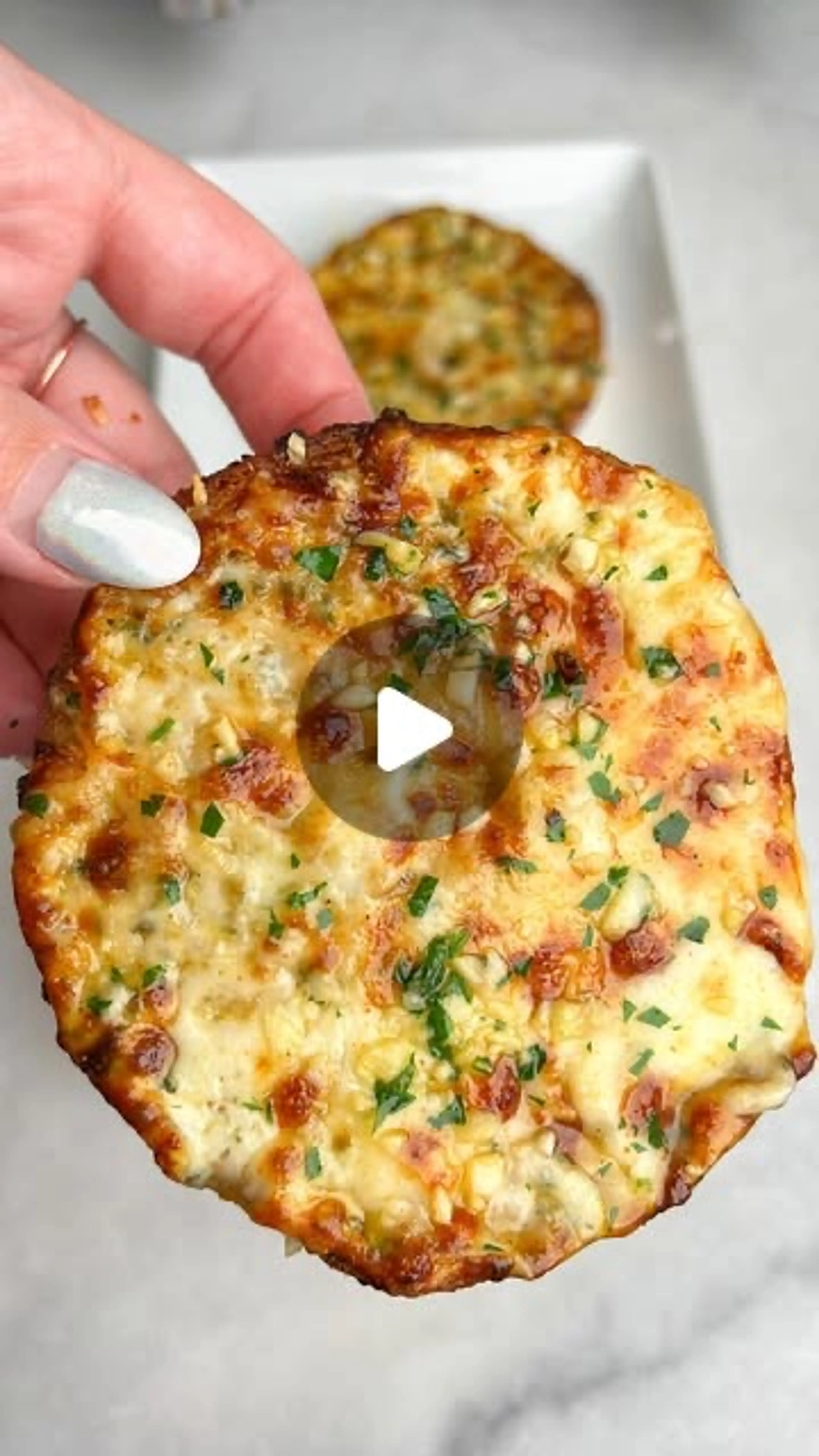 100x Better Than Garlic Bread. Cheesy Garlic Butter Bagels A