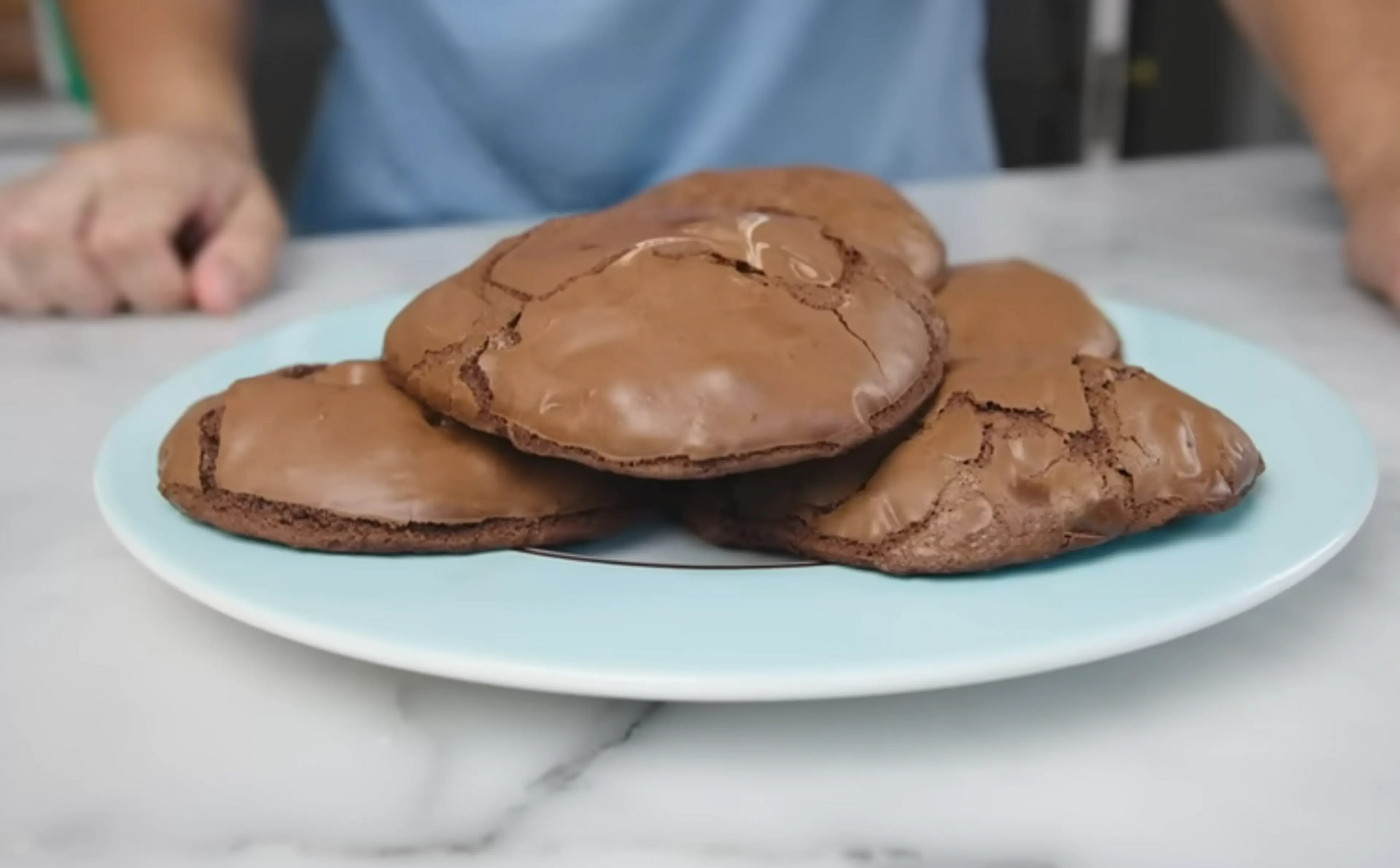 Chocolate Meringue Cookies