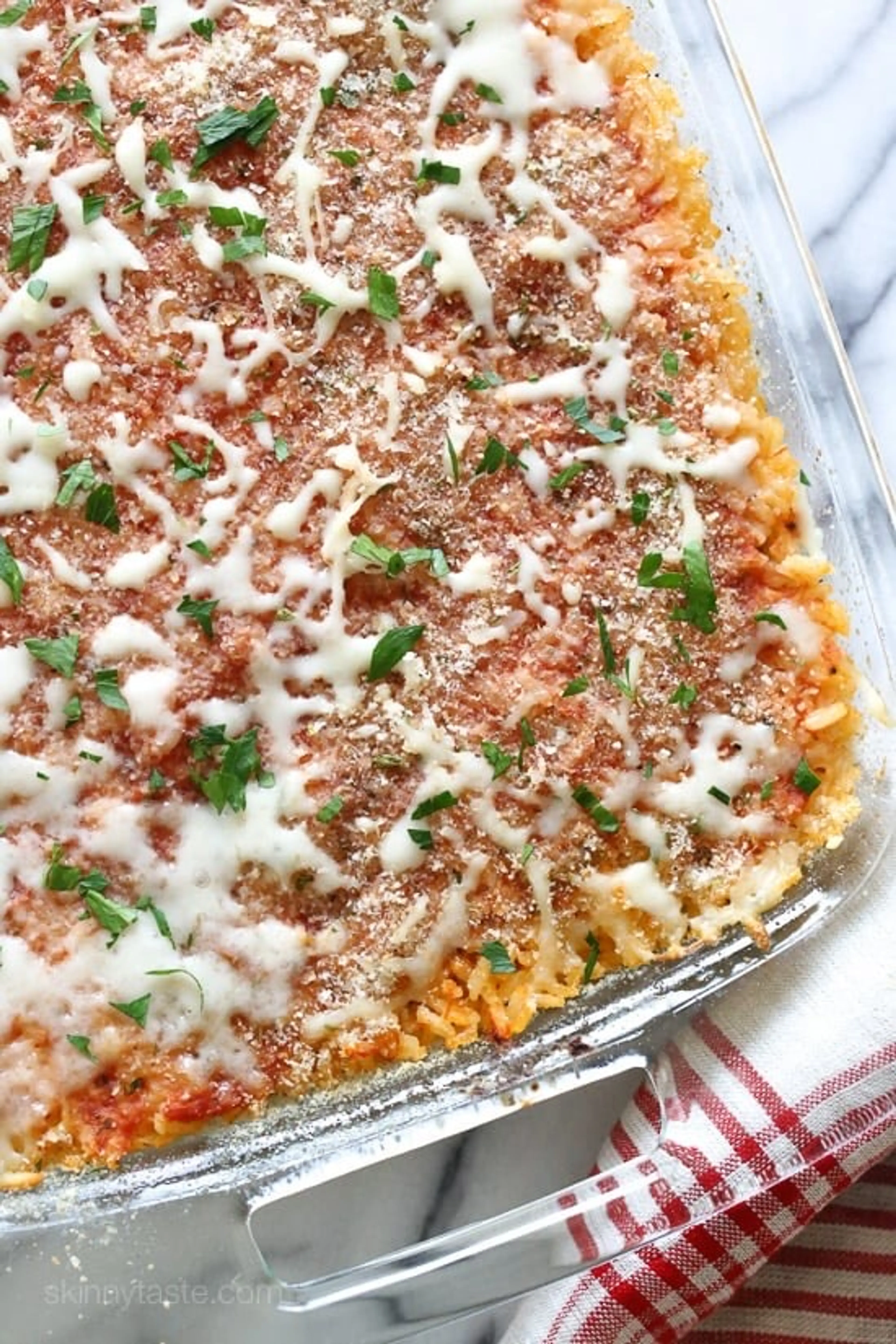 Sicilian Rice Ball Casserole