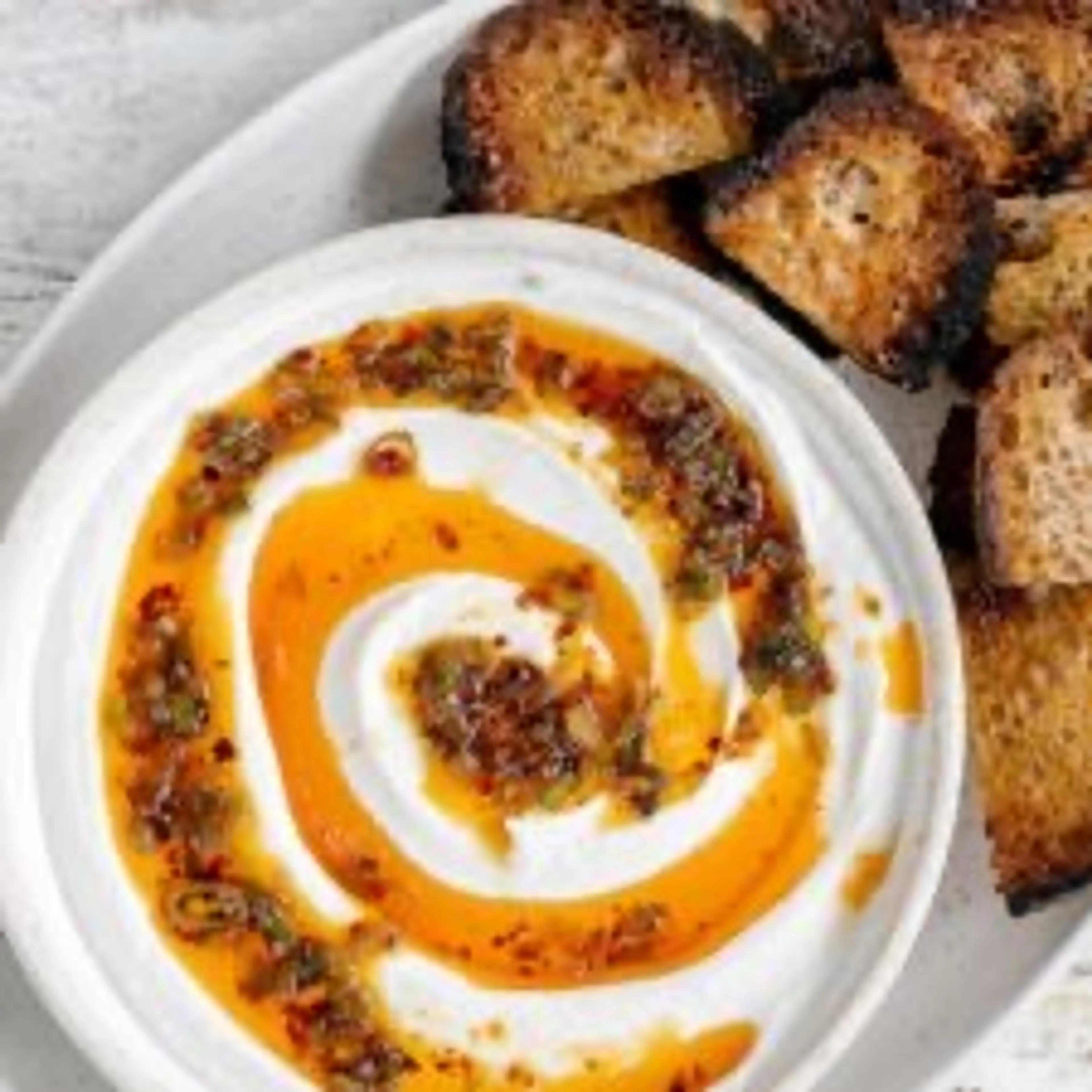 Whipped Feta with Hot Honey