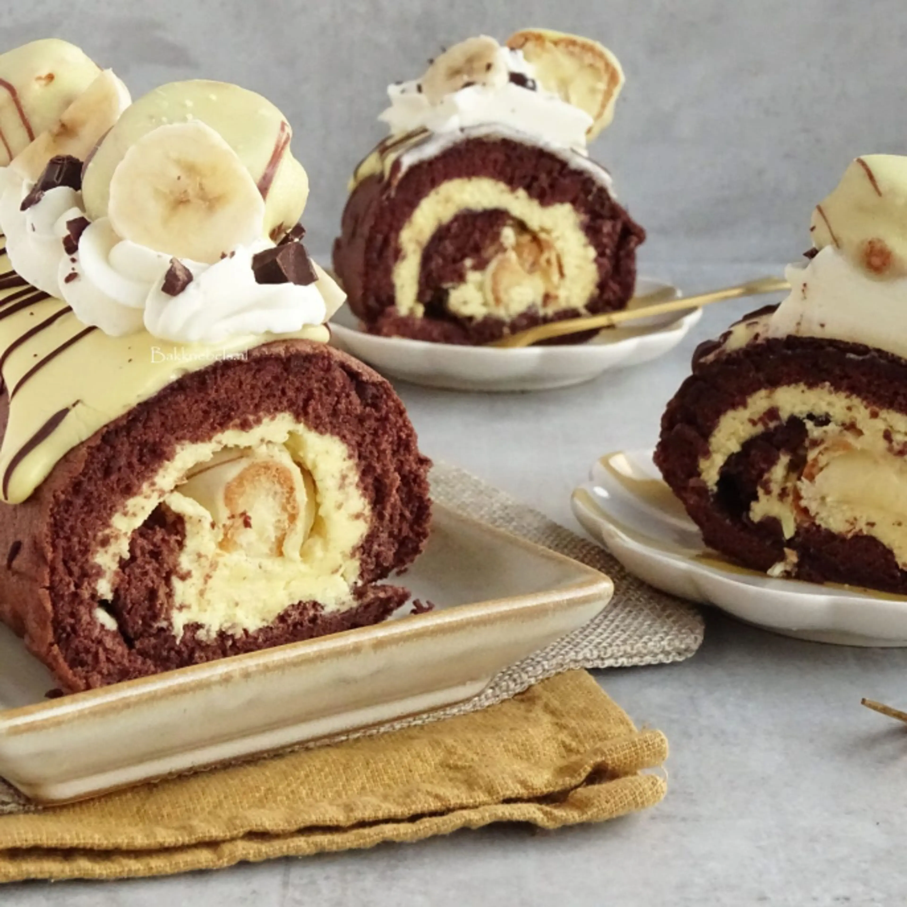 Bananensoesjes cakerol