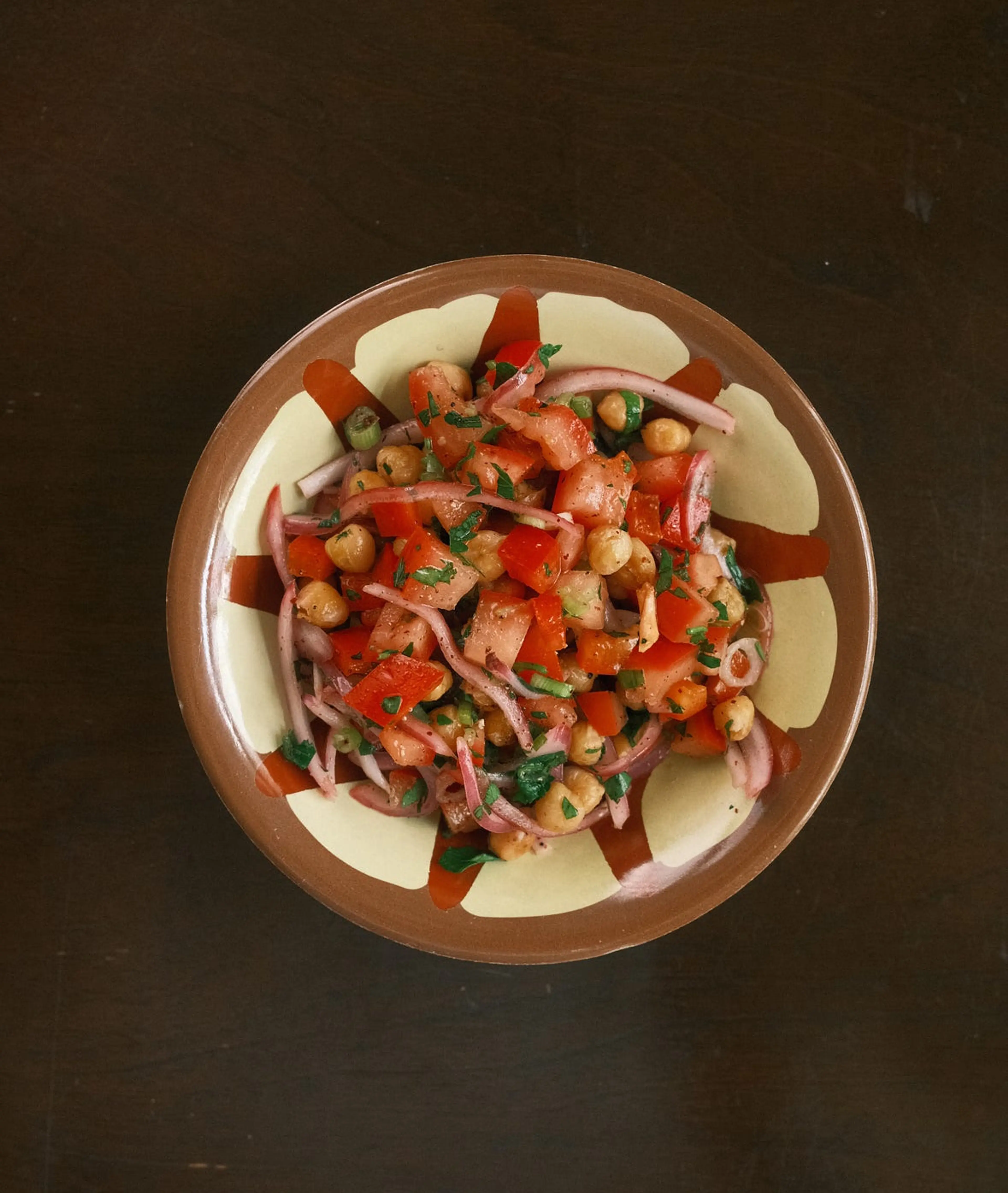 Toasted Chickpea Salad