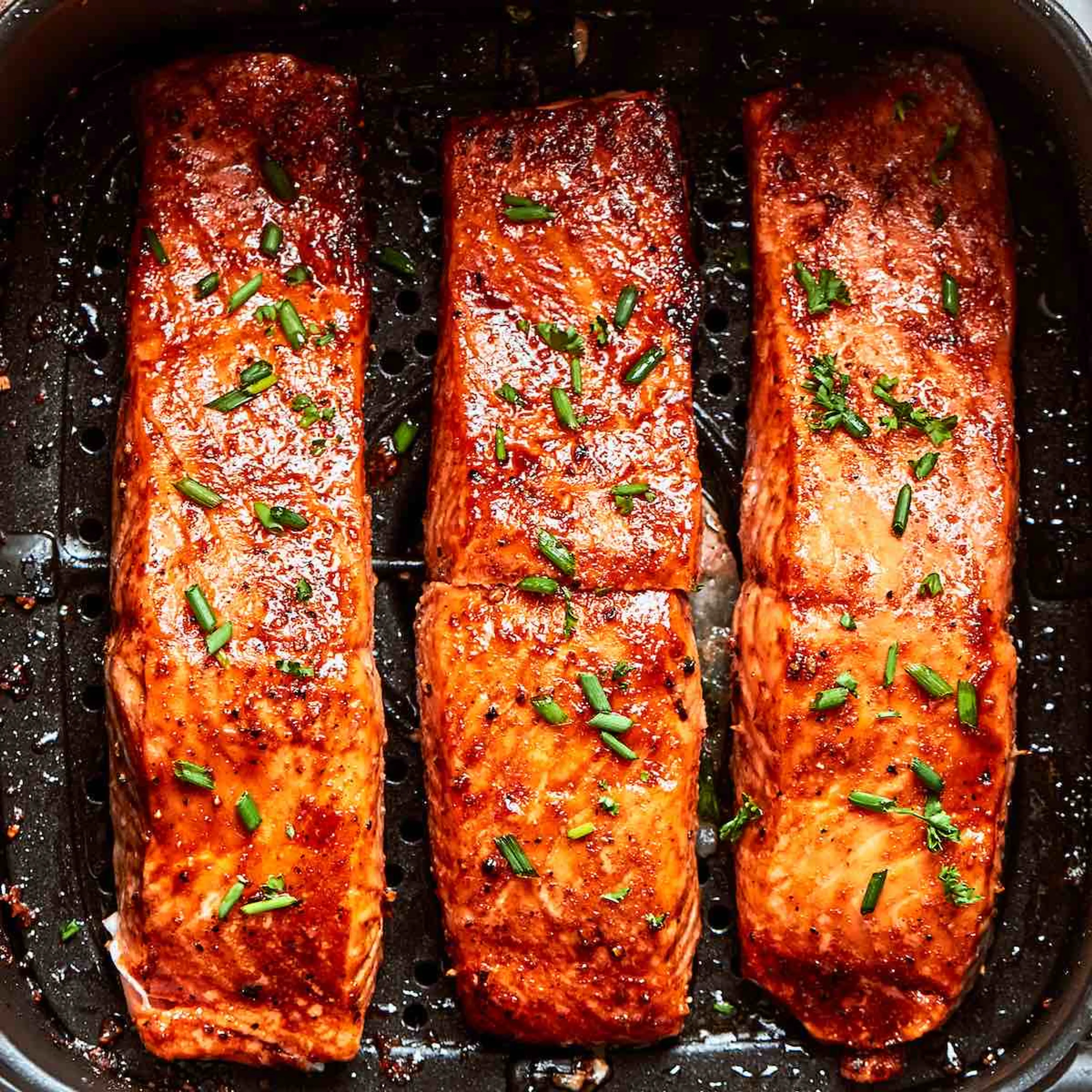 Frozen Salmon in the Air Fryer Recipe
