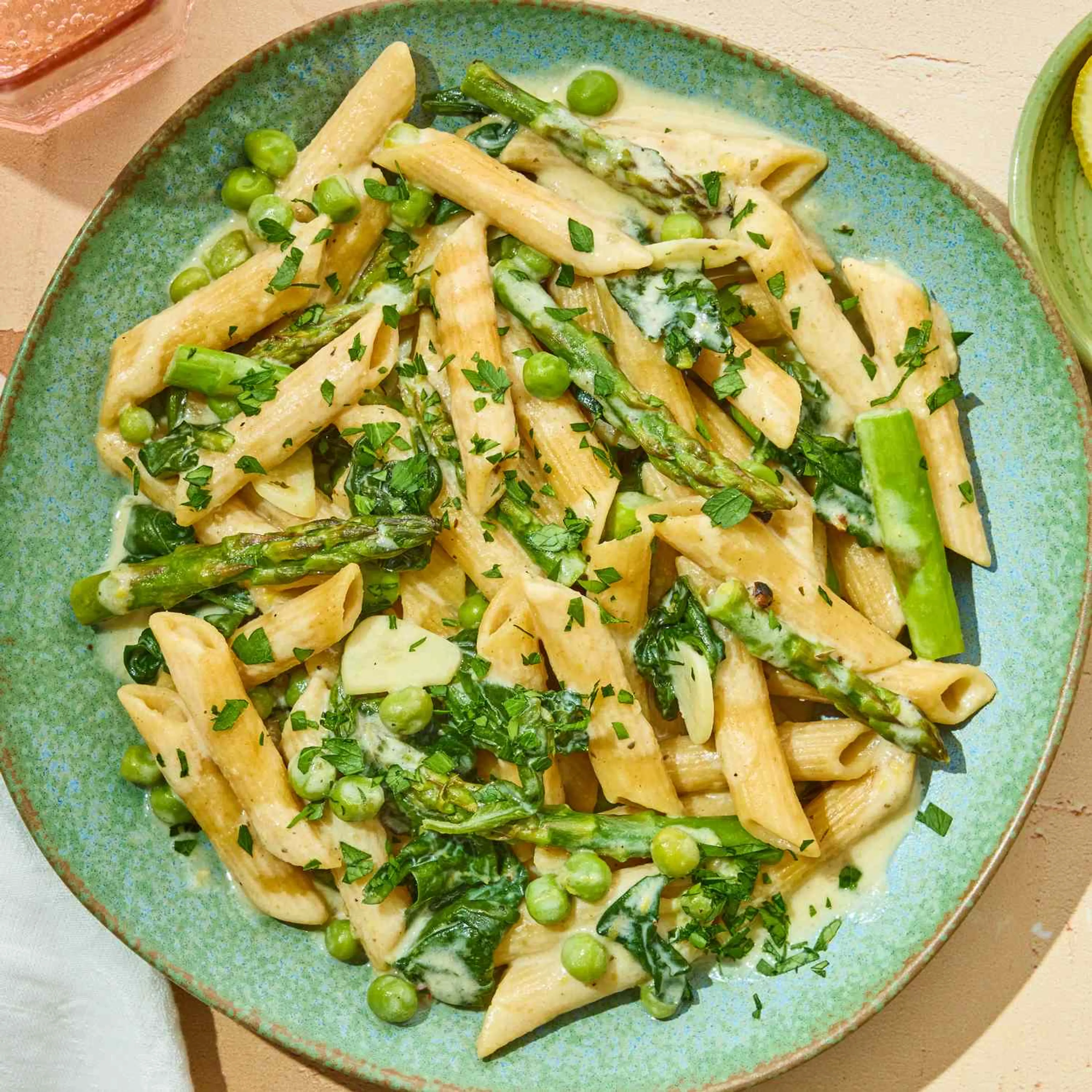 Baked Lemon Boursin Pasta Is the Perfect High-Protein Dinner