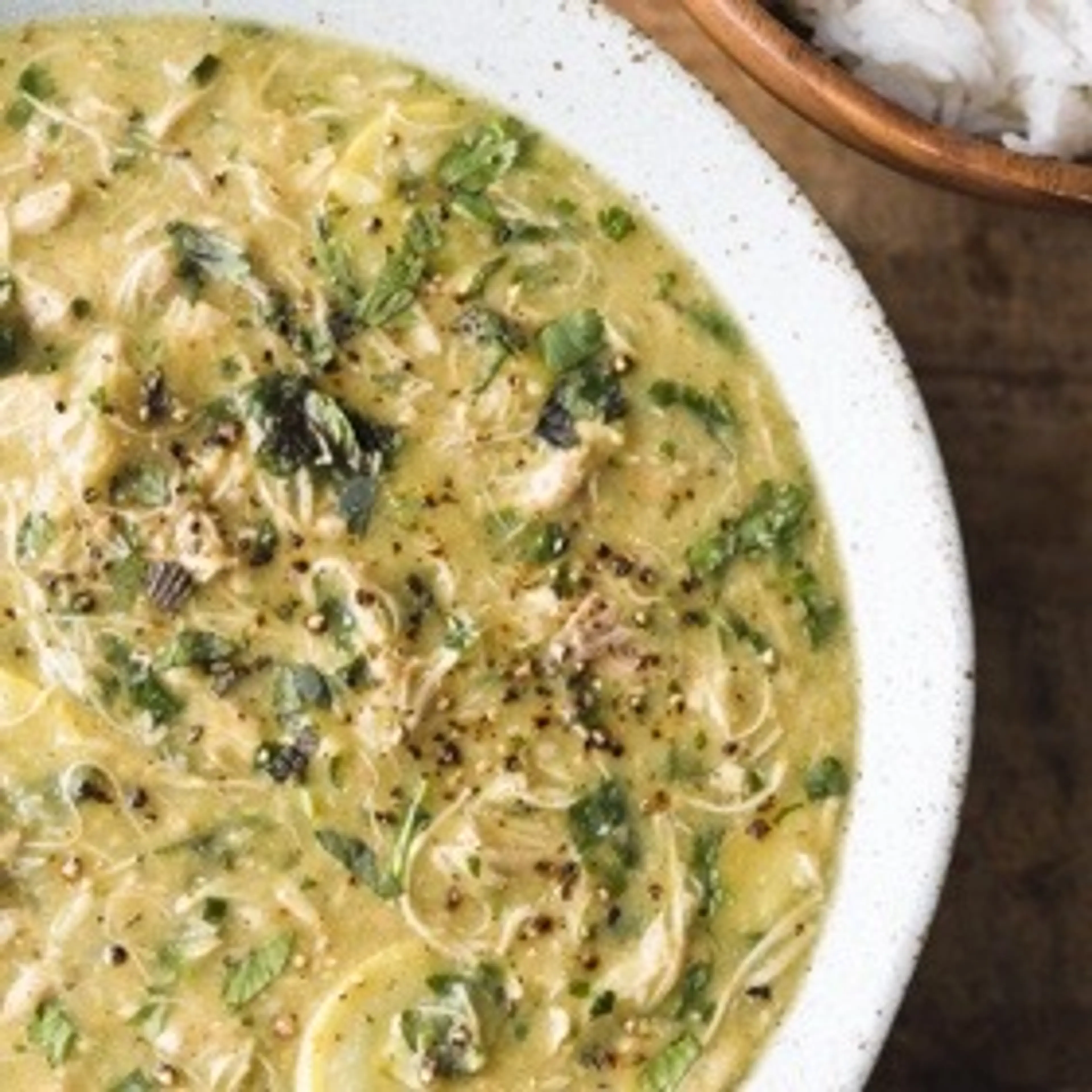 Chicken in Green Mole