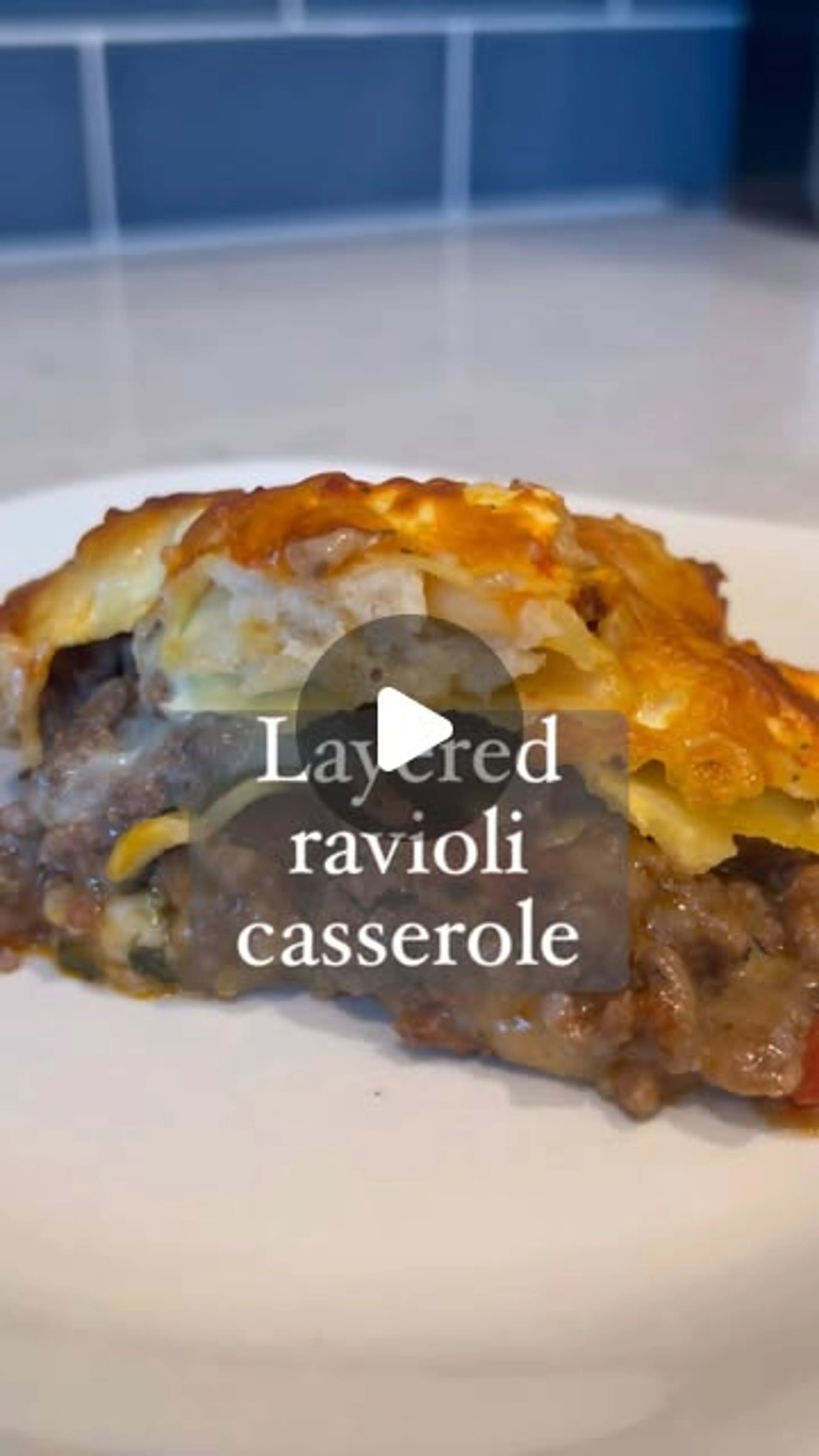 Layered Ravioli Casserole