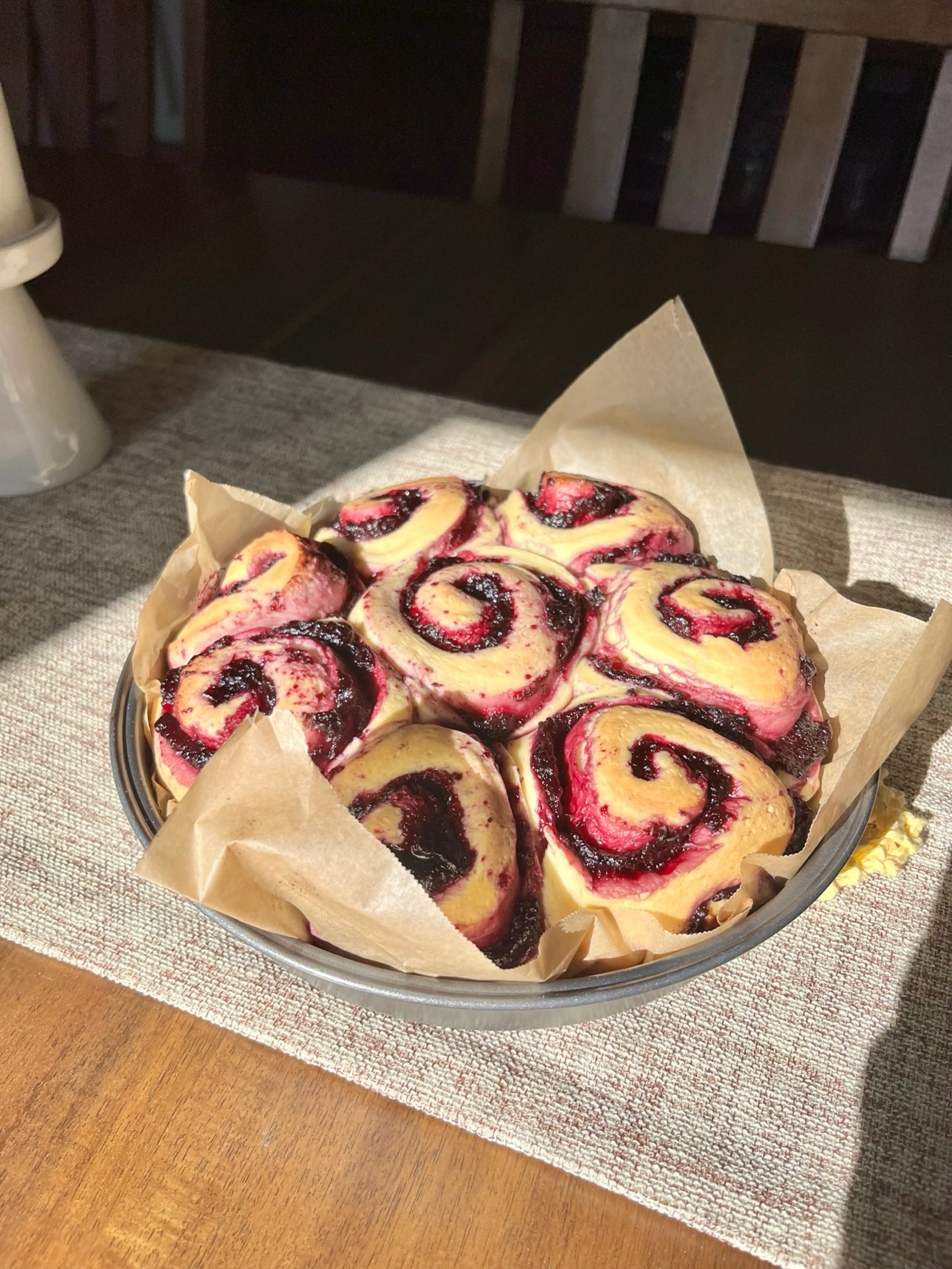 Blueberry Cinnamon Buns