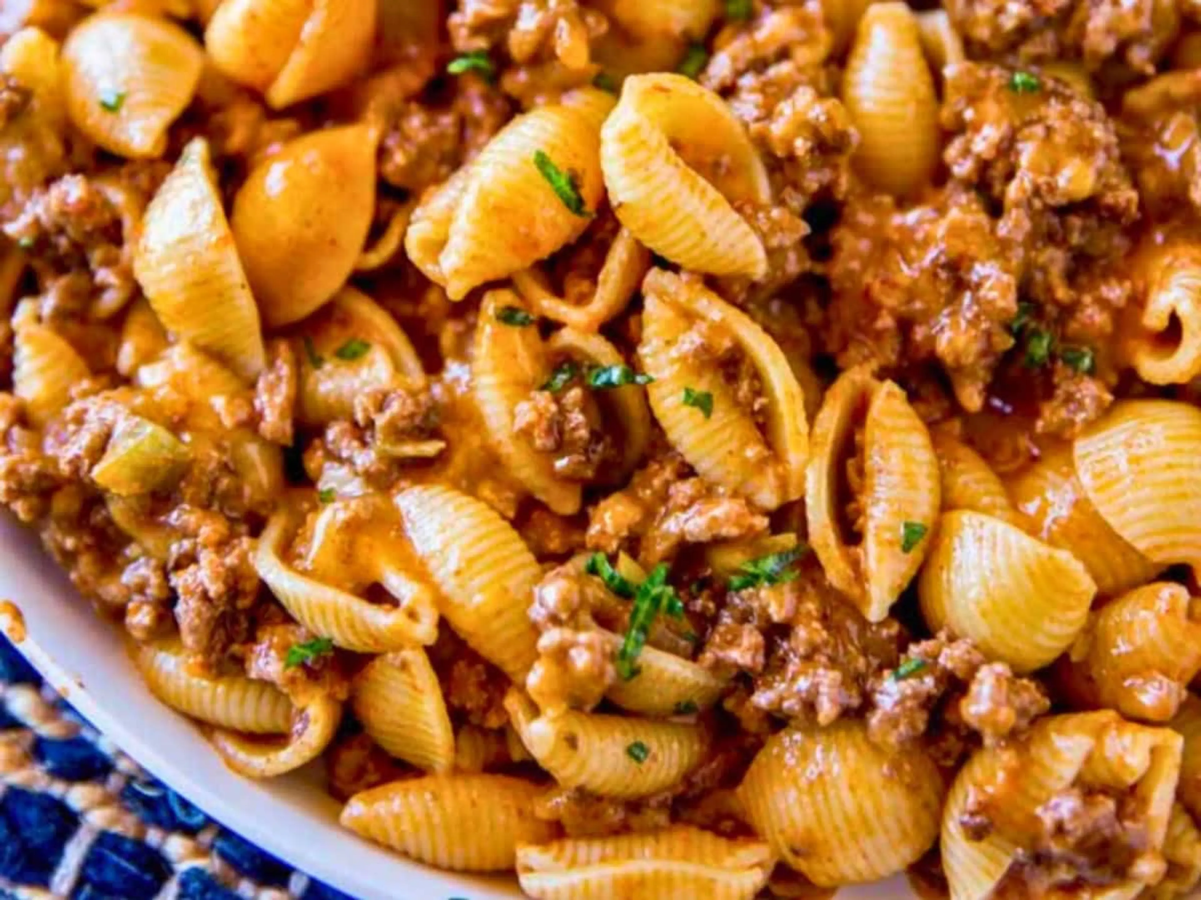 Cheesy Taco Pasta