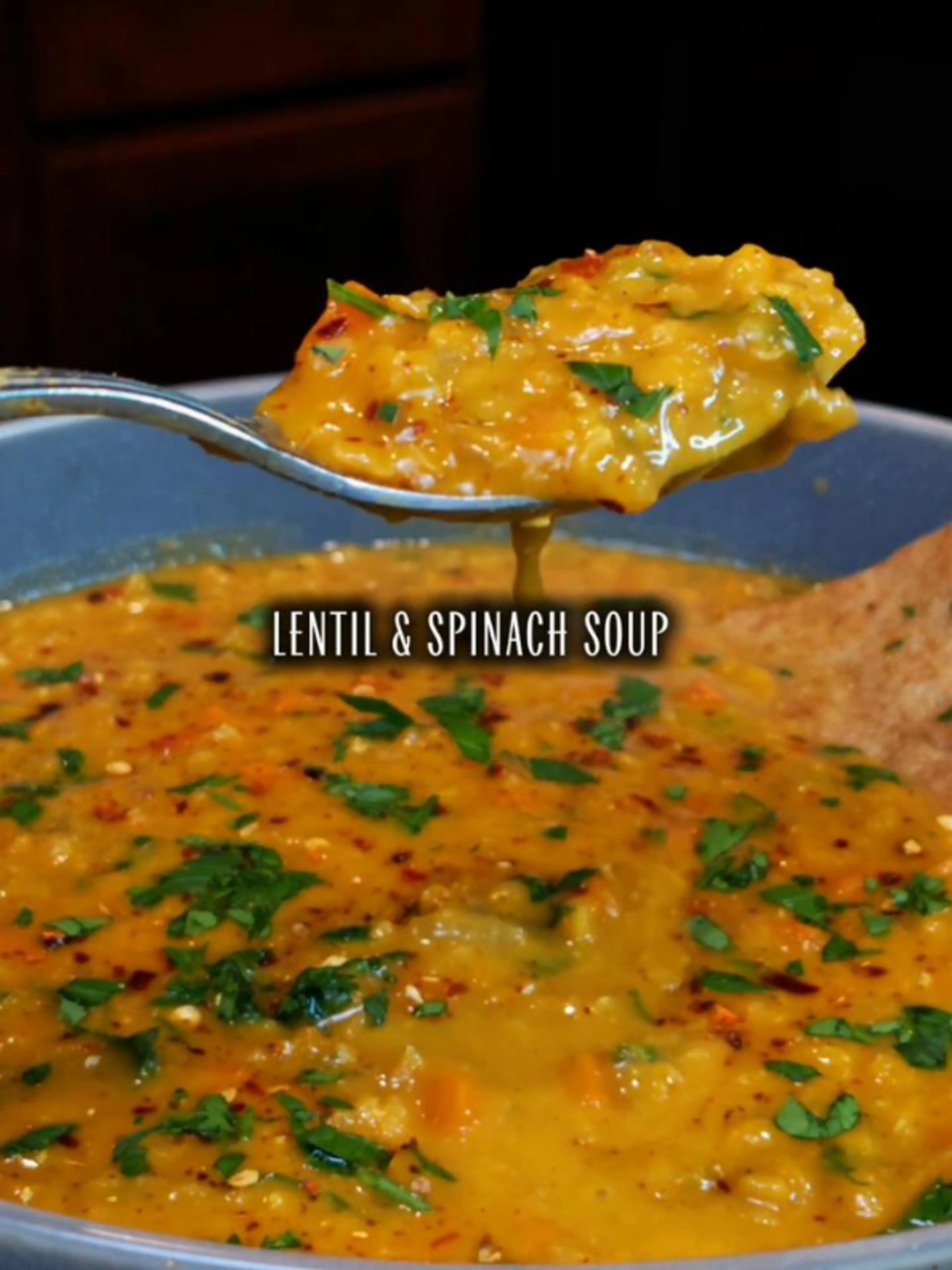 Lentil & Spinach Soup