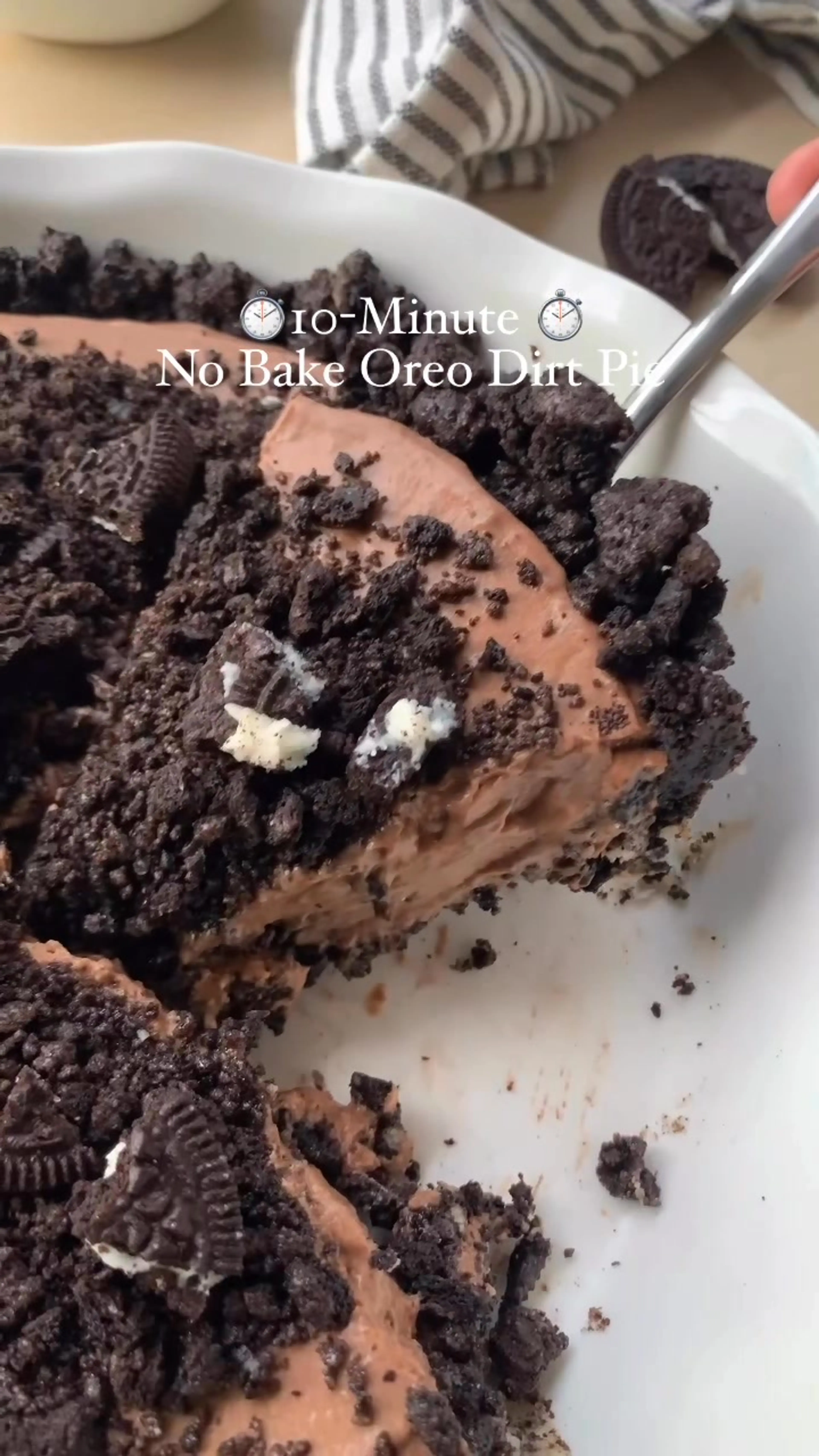 Oreo Dirt Pie