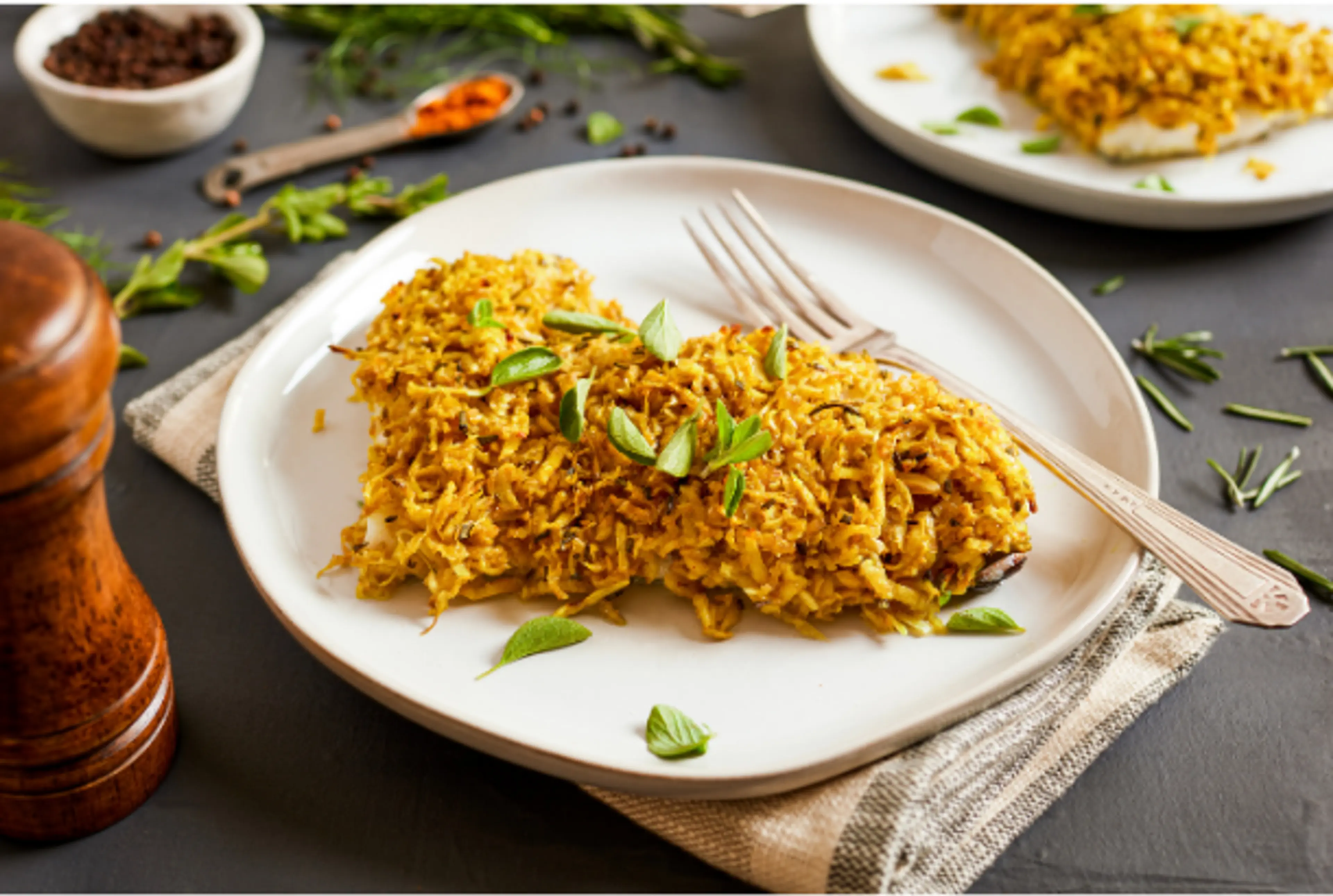 Fennel Crusted Branzino (Italian White Fish)