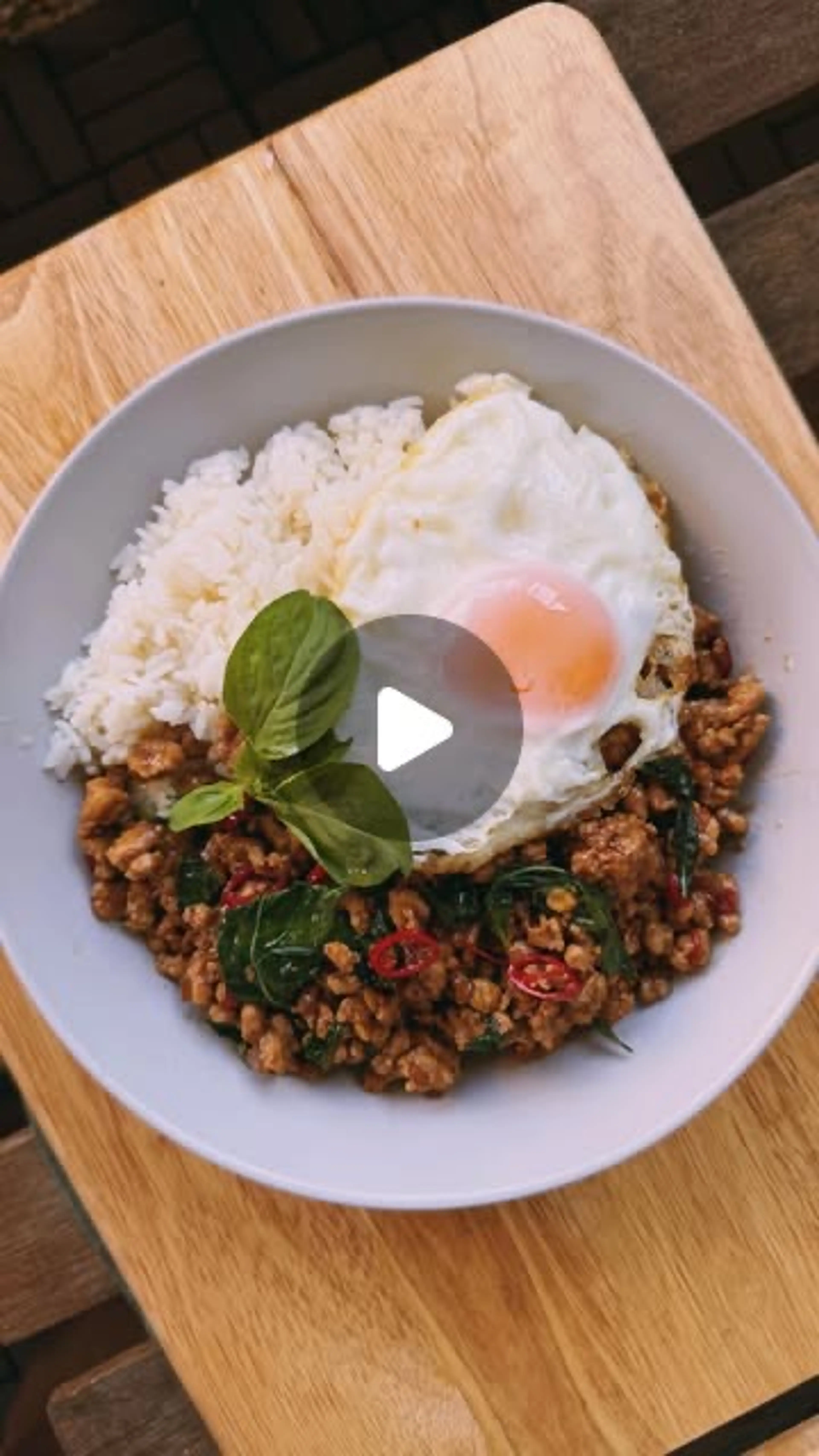 Thai Basil Pork Stir-fry