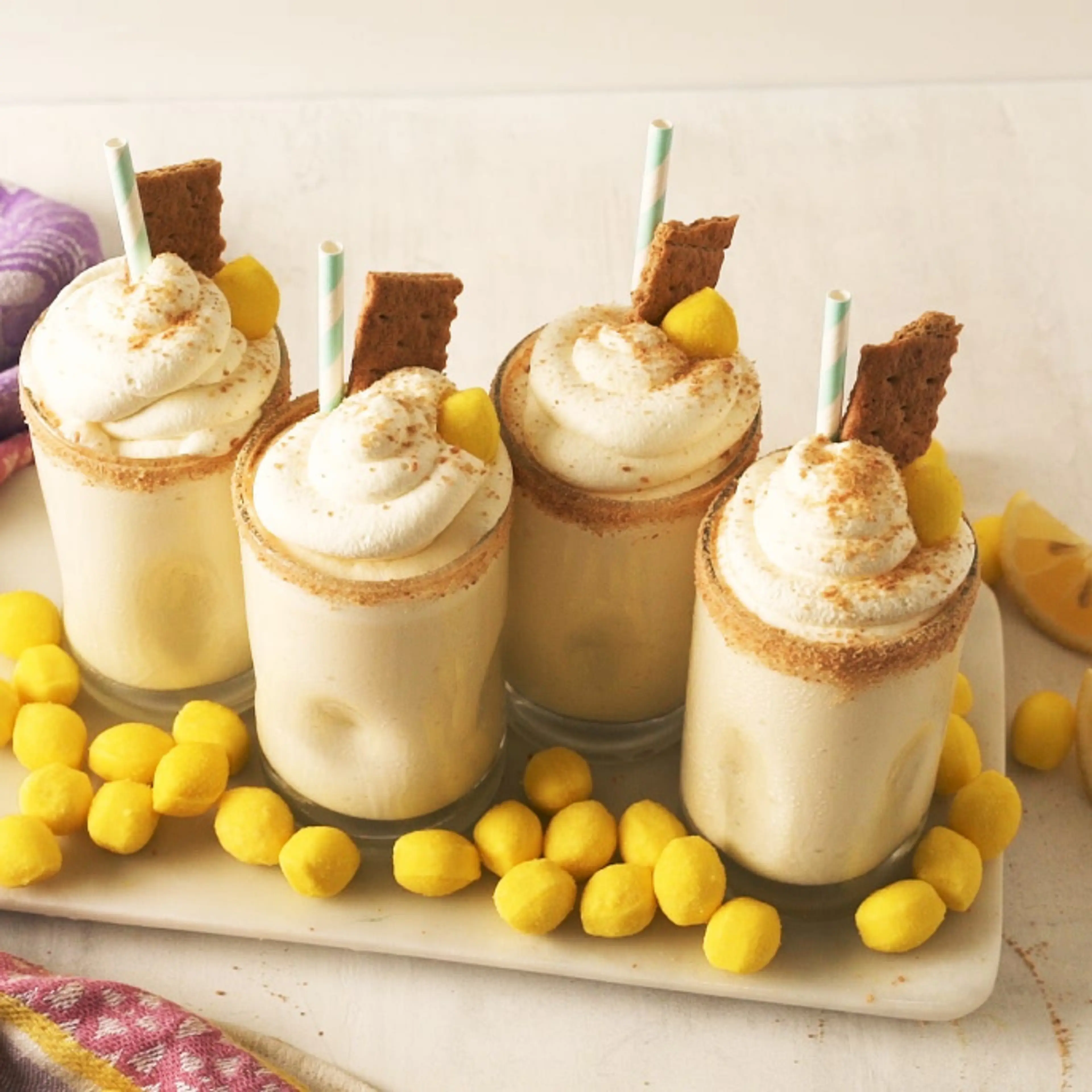 Lemon Pie Milkshakes
