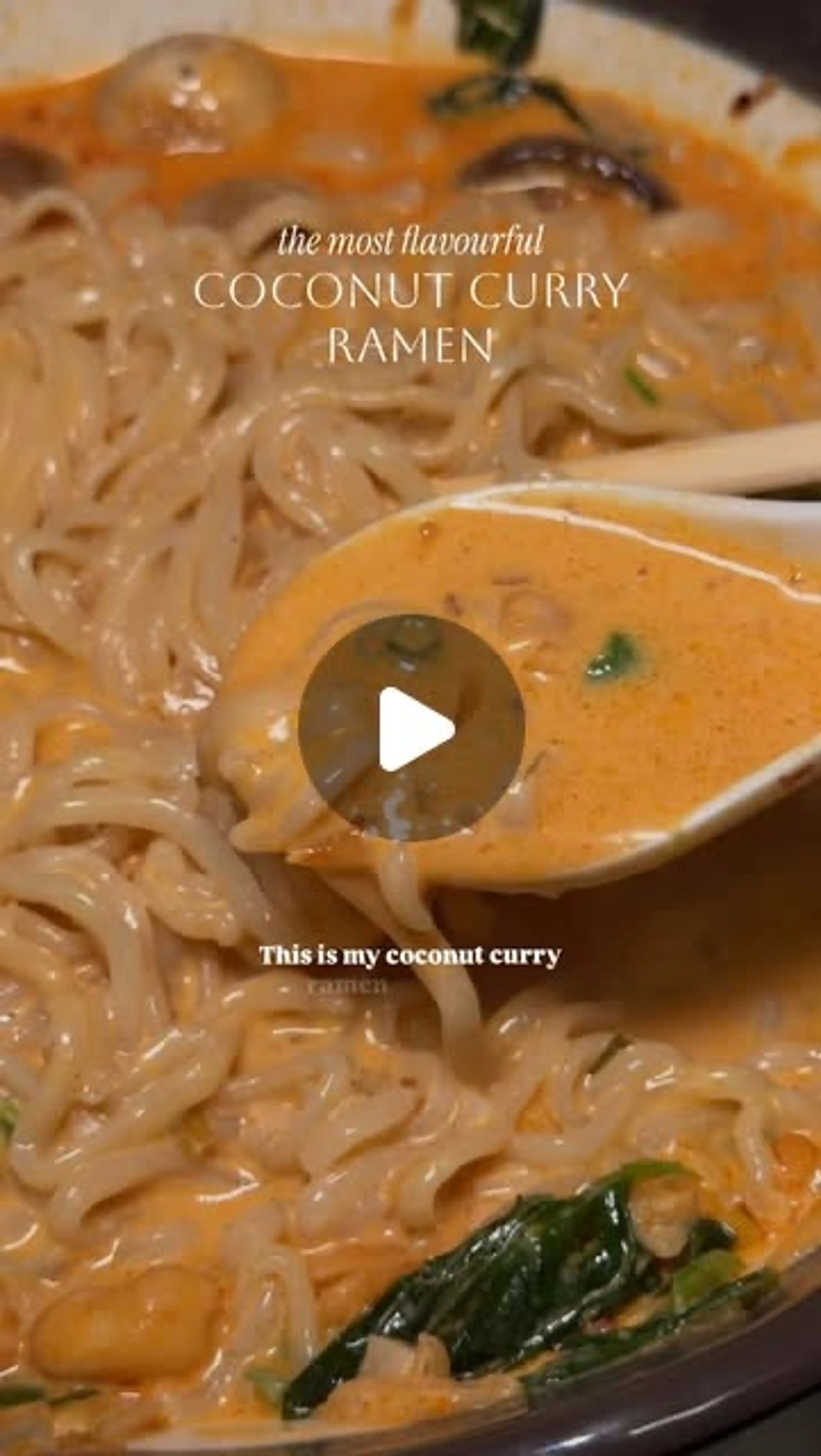 Coconut Curry Ramen