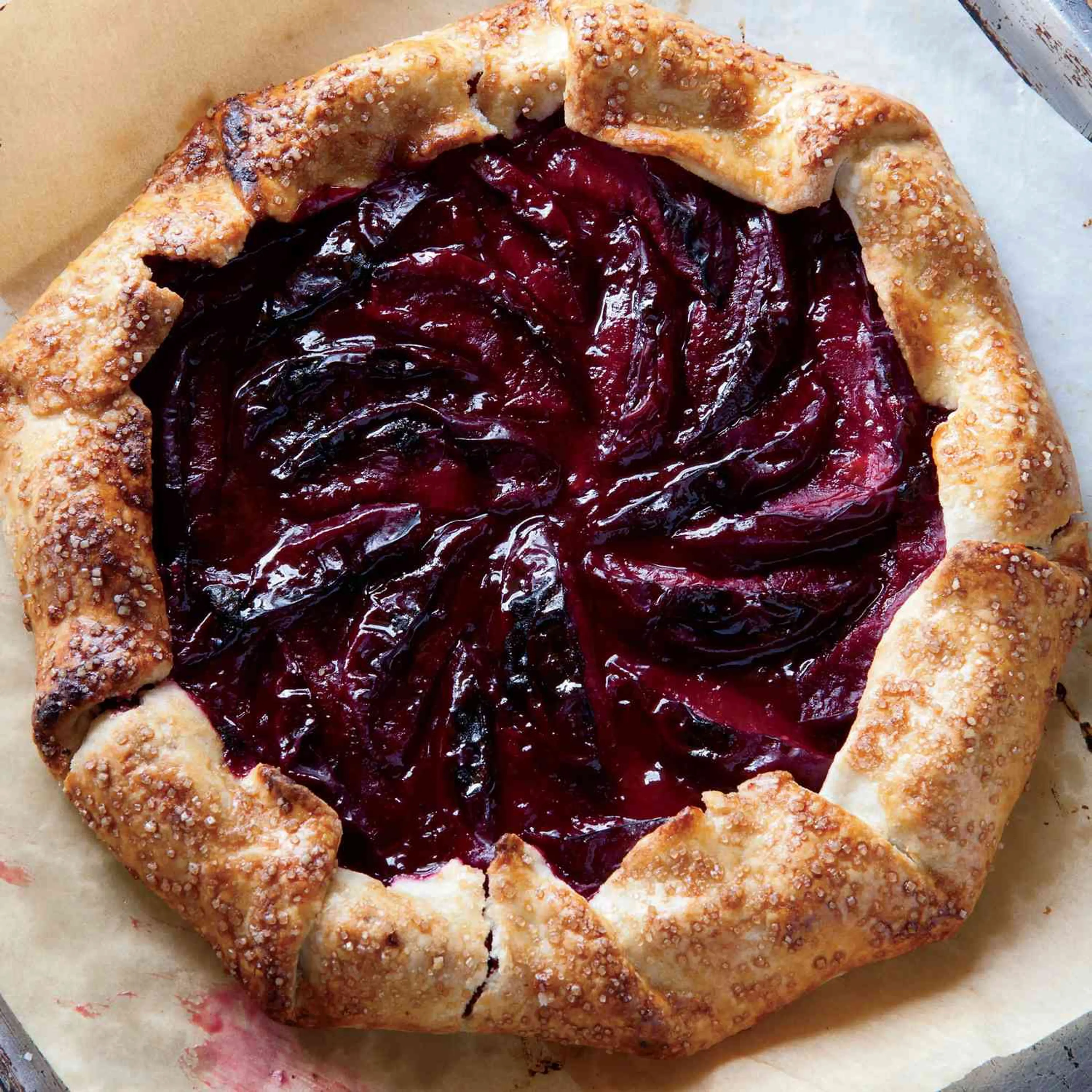 Summer Plum Crostata