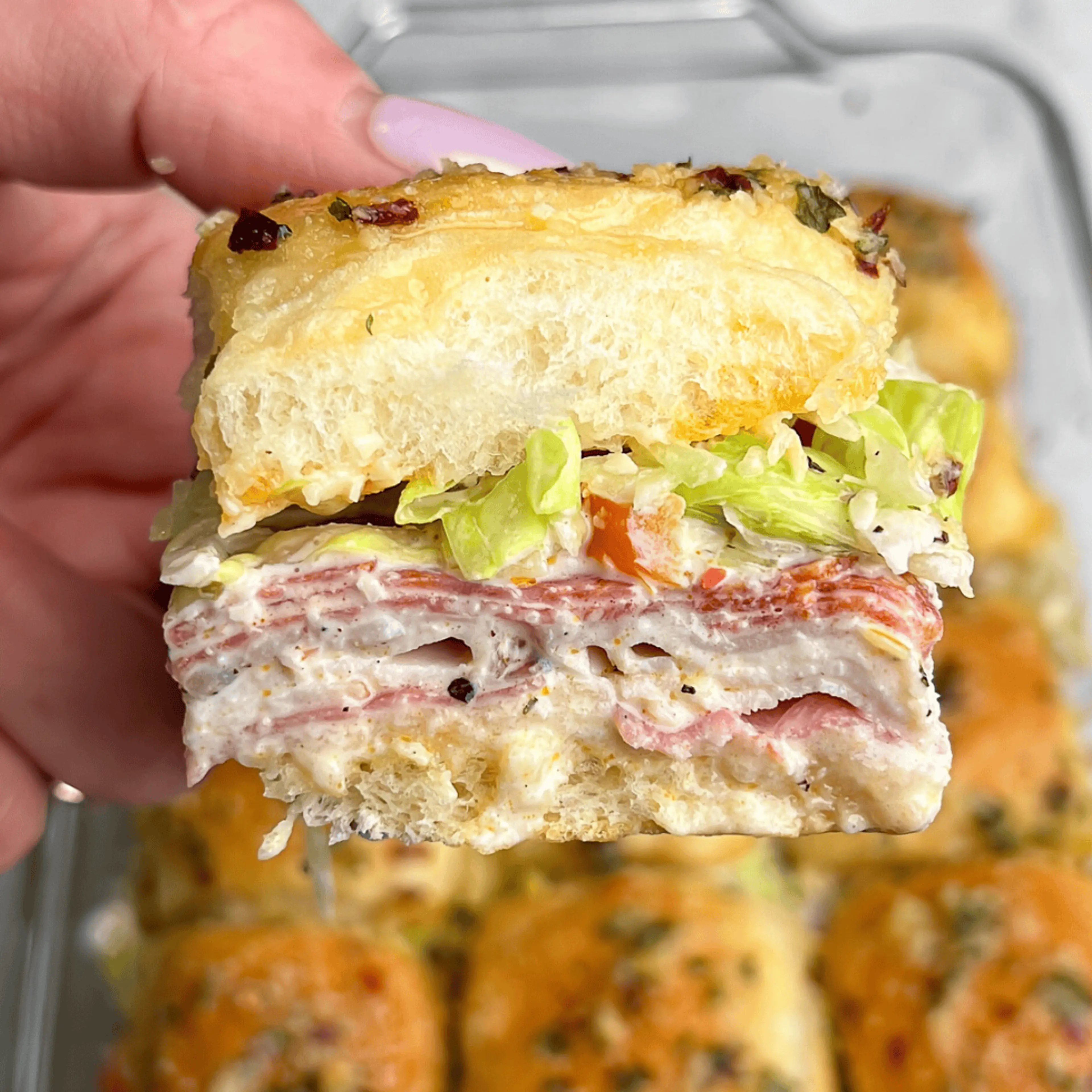 Italian Grinder Sliders Recipe