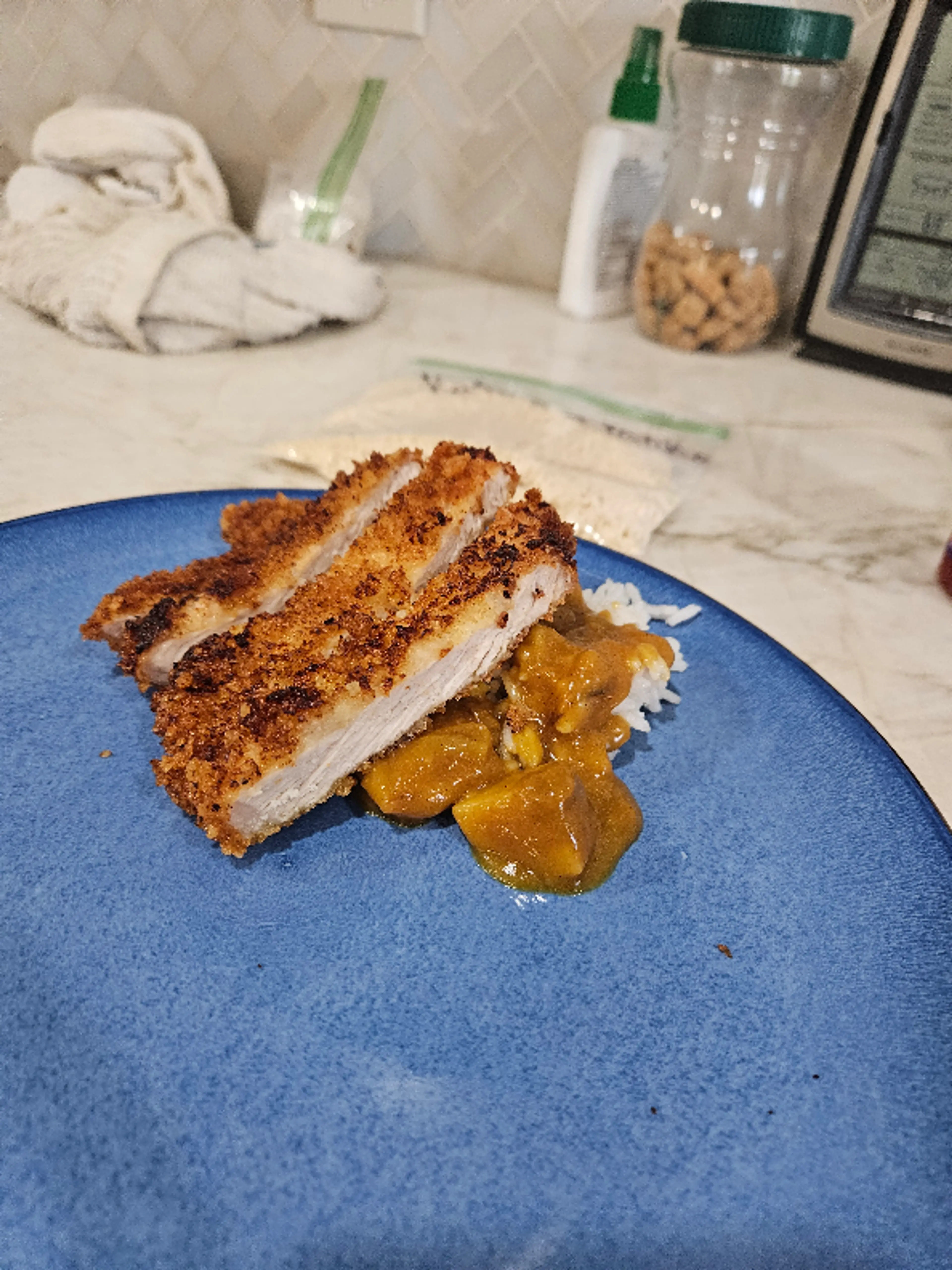 Japanese Pork Cutlet (Tonkatsu) With Curry Recipe by Tasty