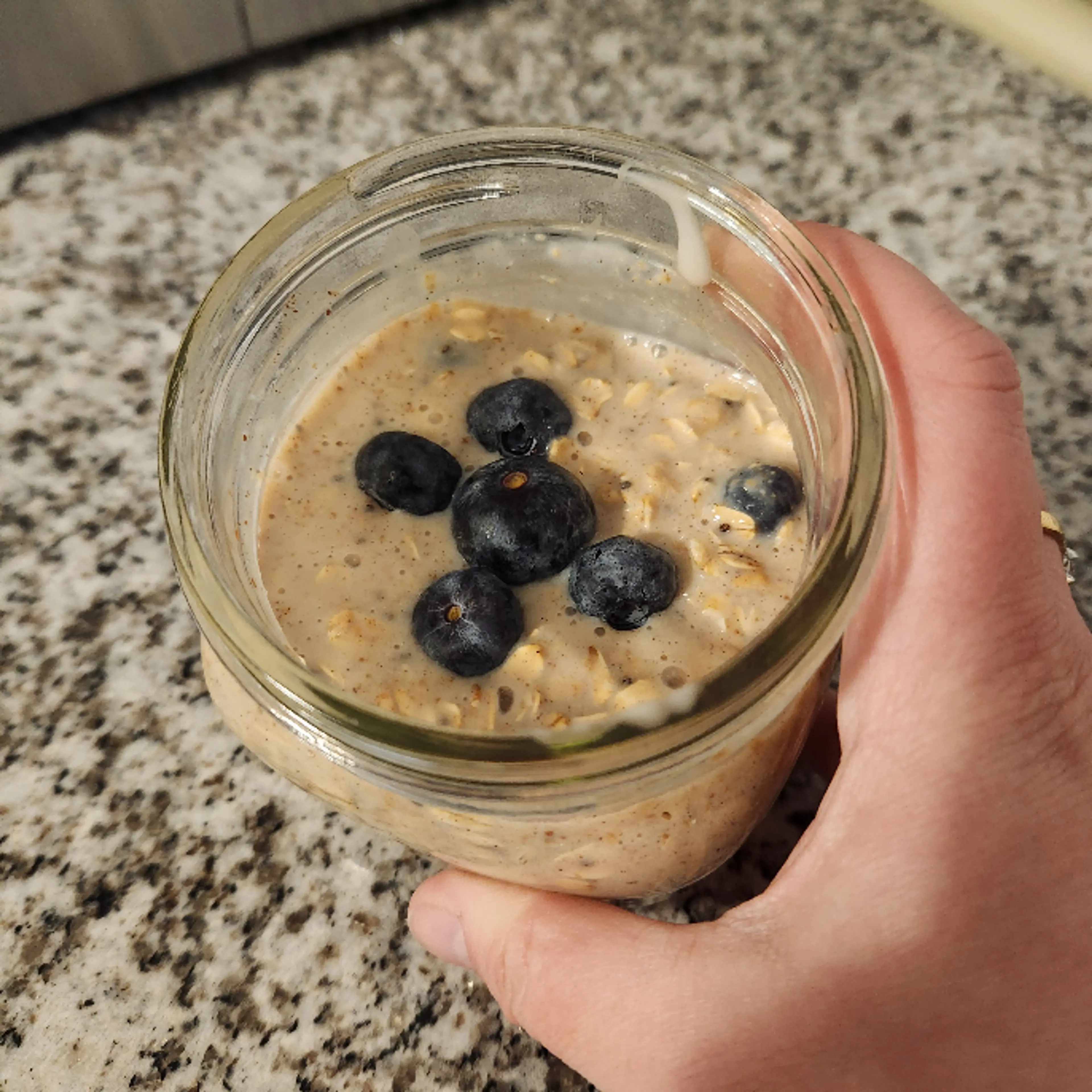 Cheesecake Overnight Oats