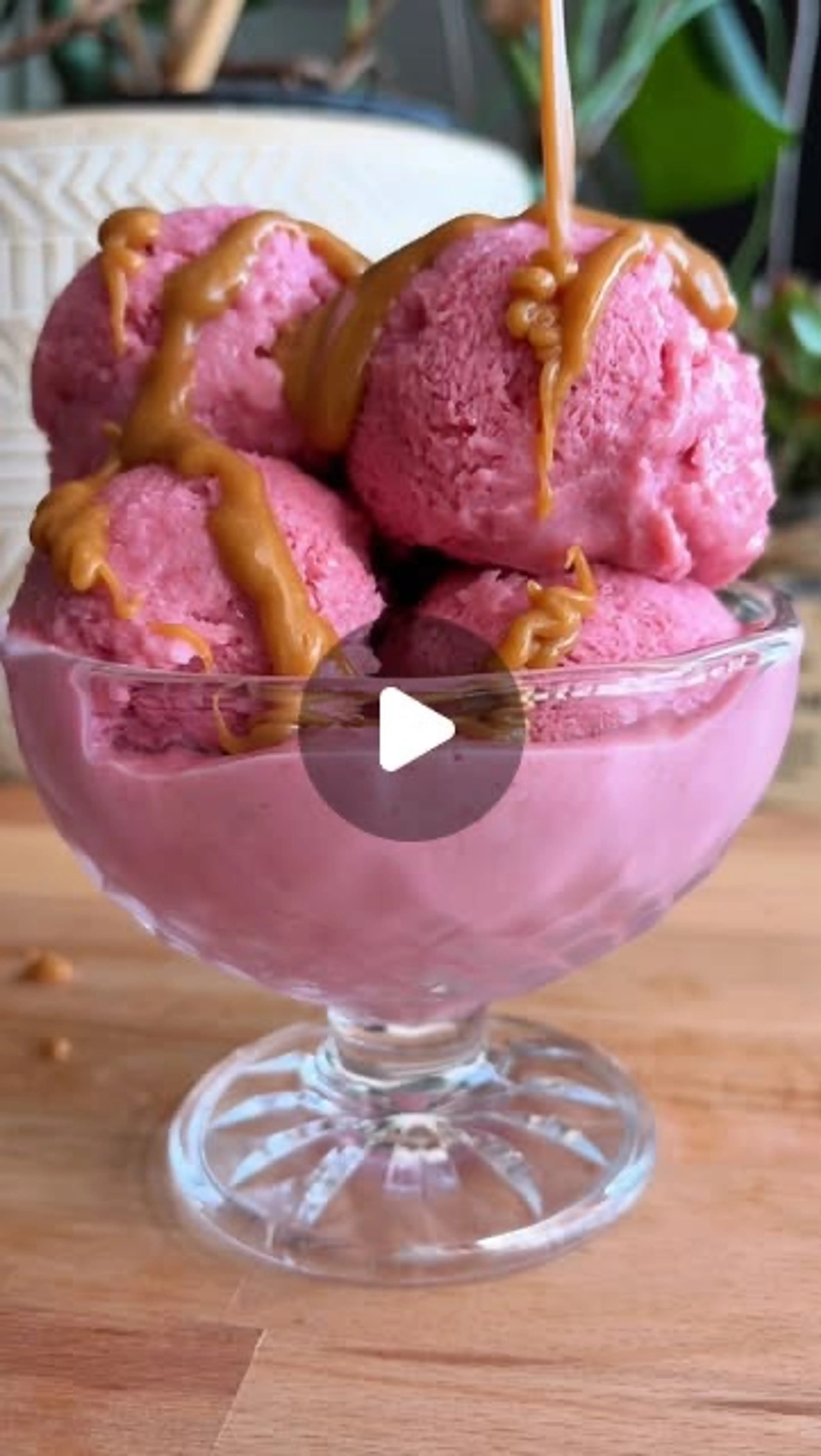 3 Ingredient Strawberry Ice Cream