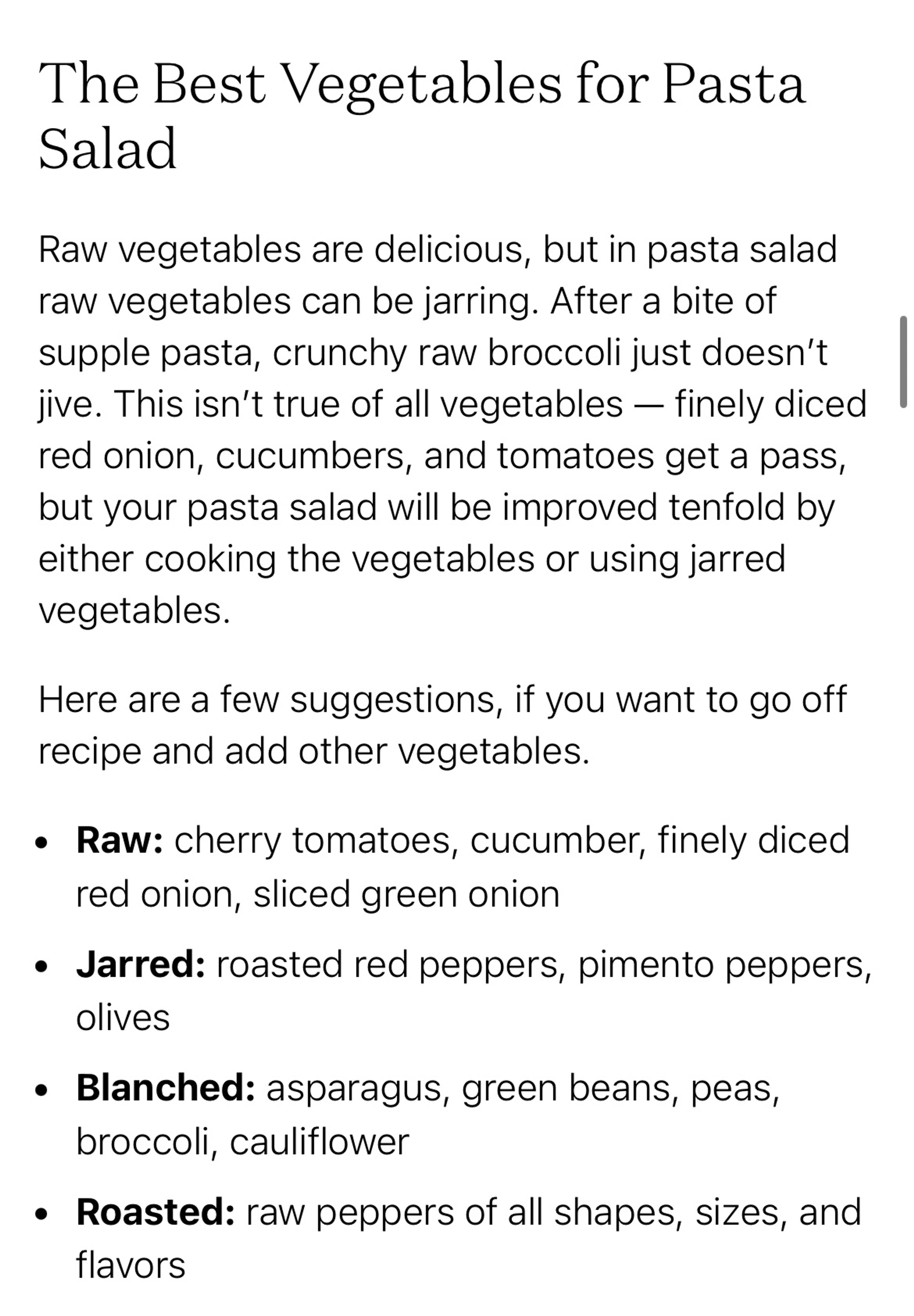 How To Make the Best Pasta Salad Without Mayo