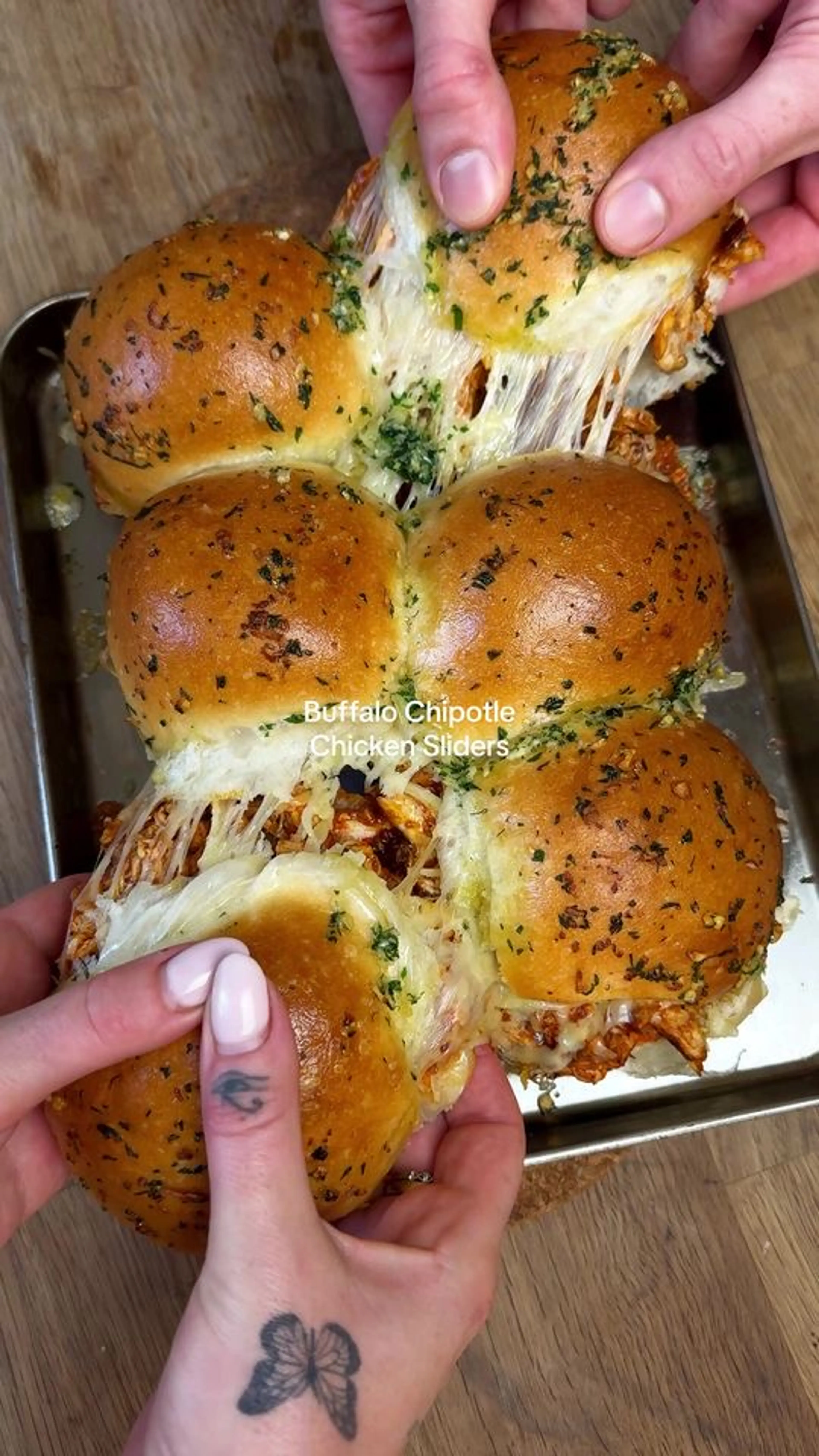 Buffalo Chicken Sliders
