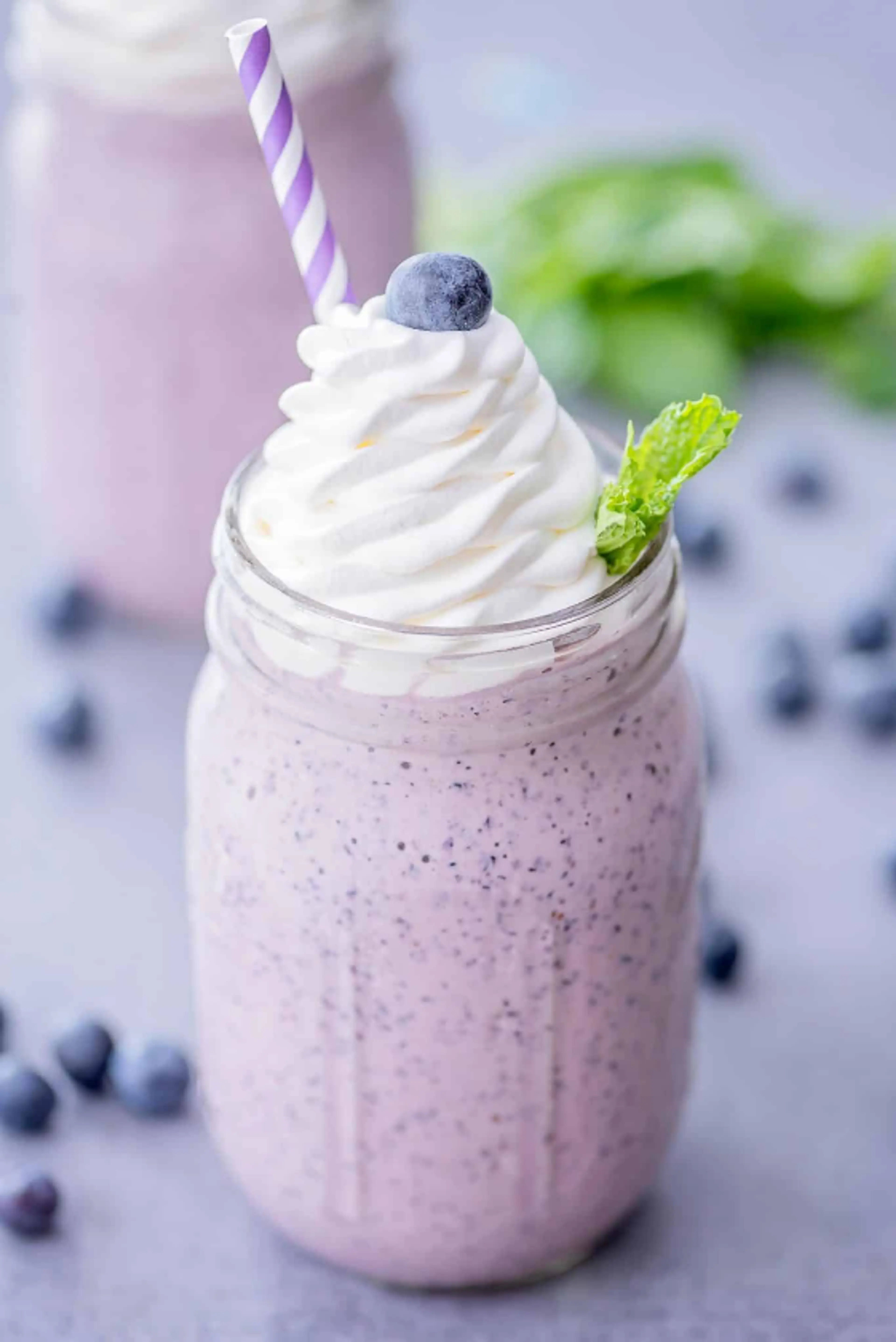 Blueberry Milkshake Recipe
