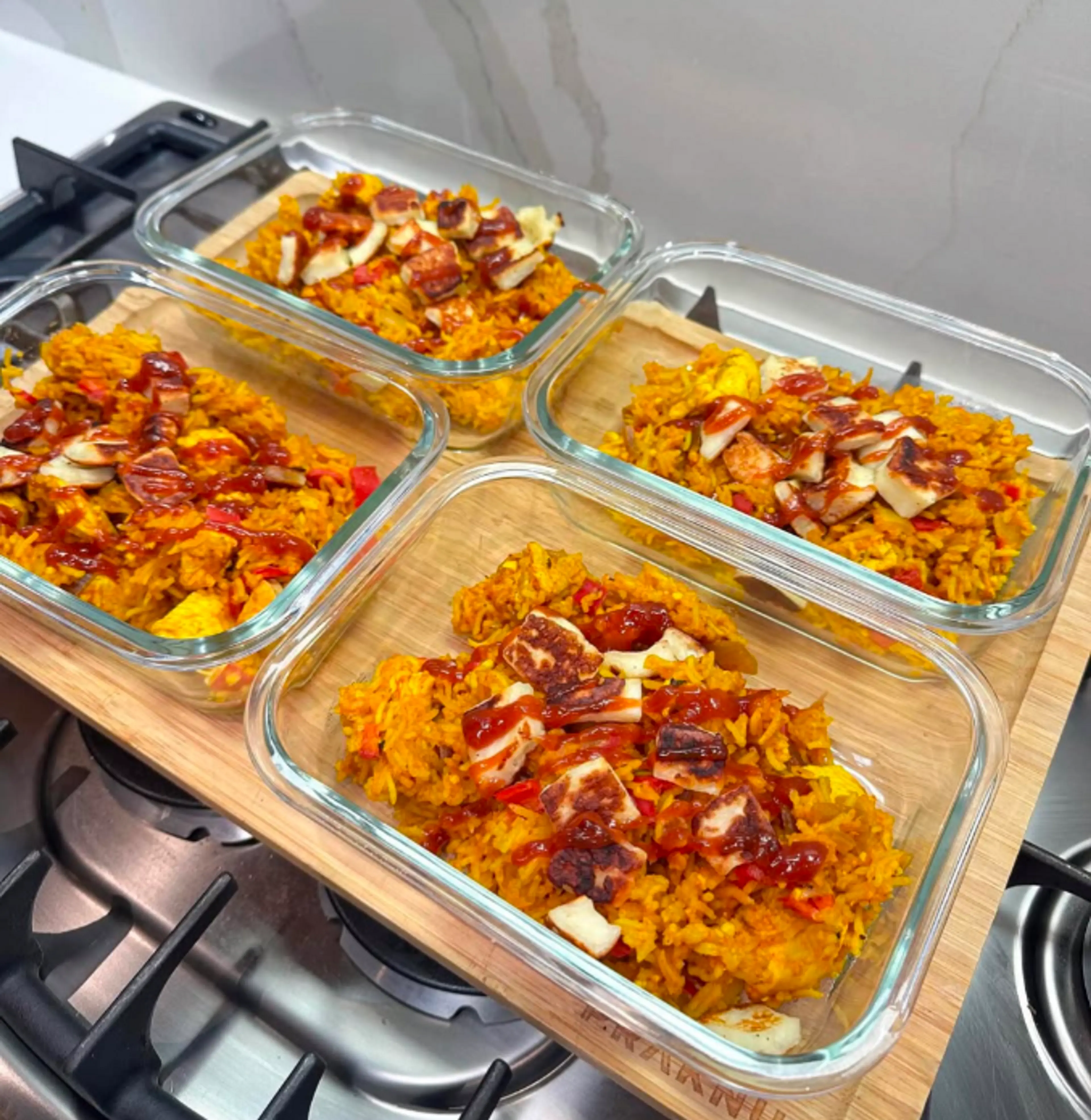 One Dish Nandos Rice