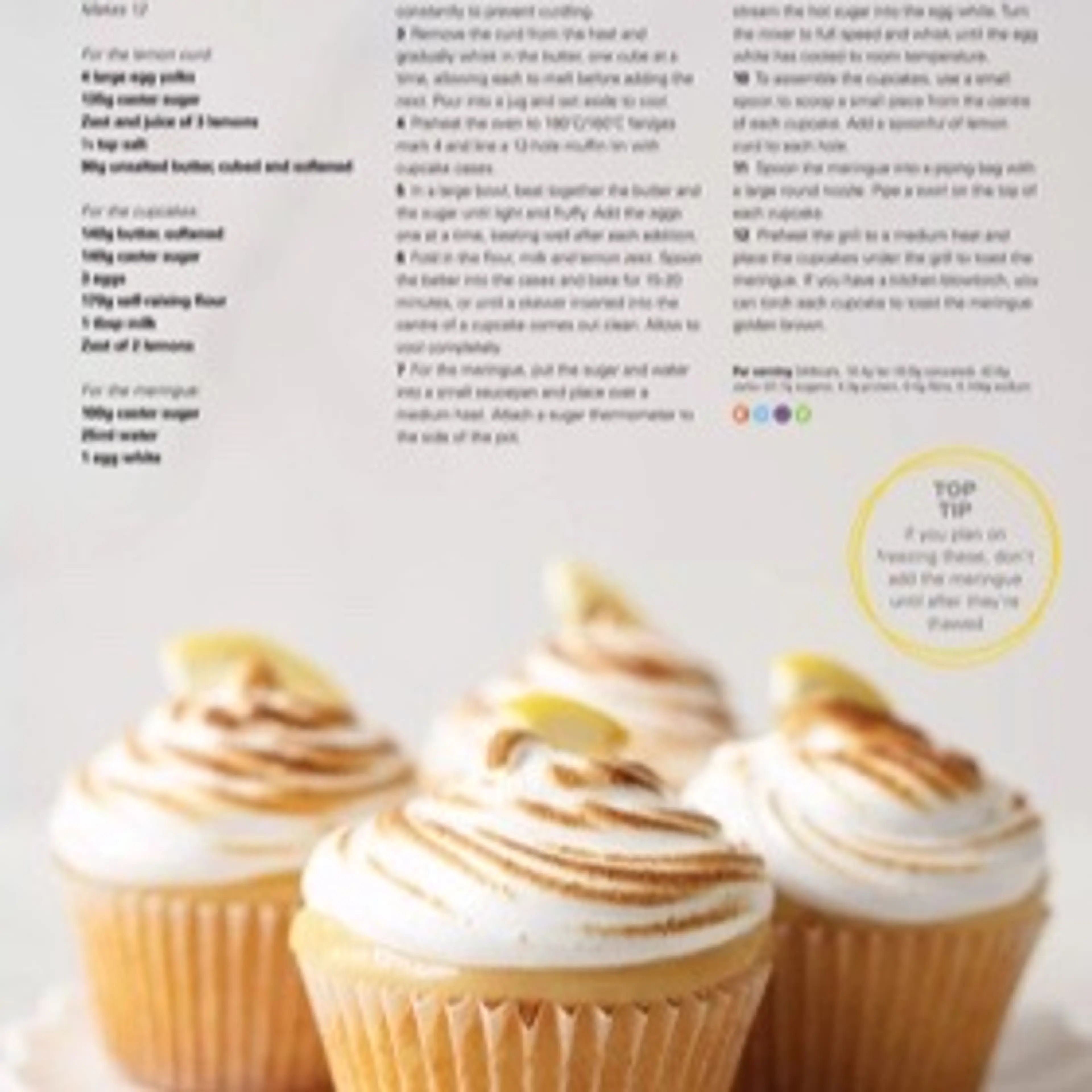 LEMON MERINGUE CUPCAKES