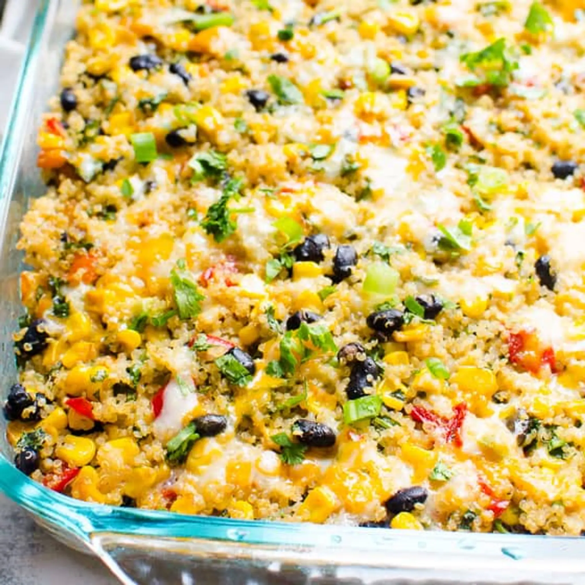 Black Bean Quinoa Casserole