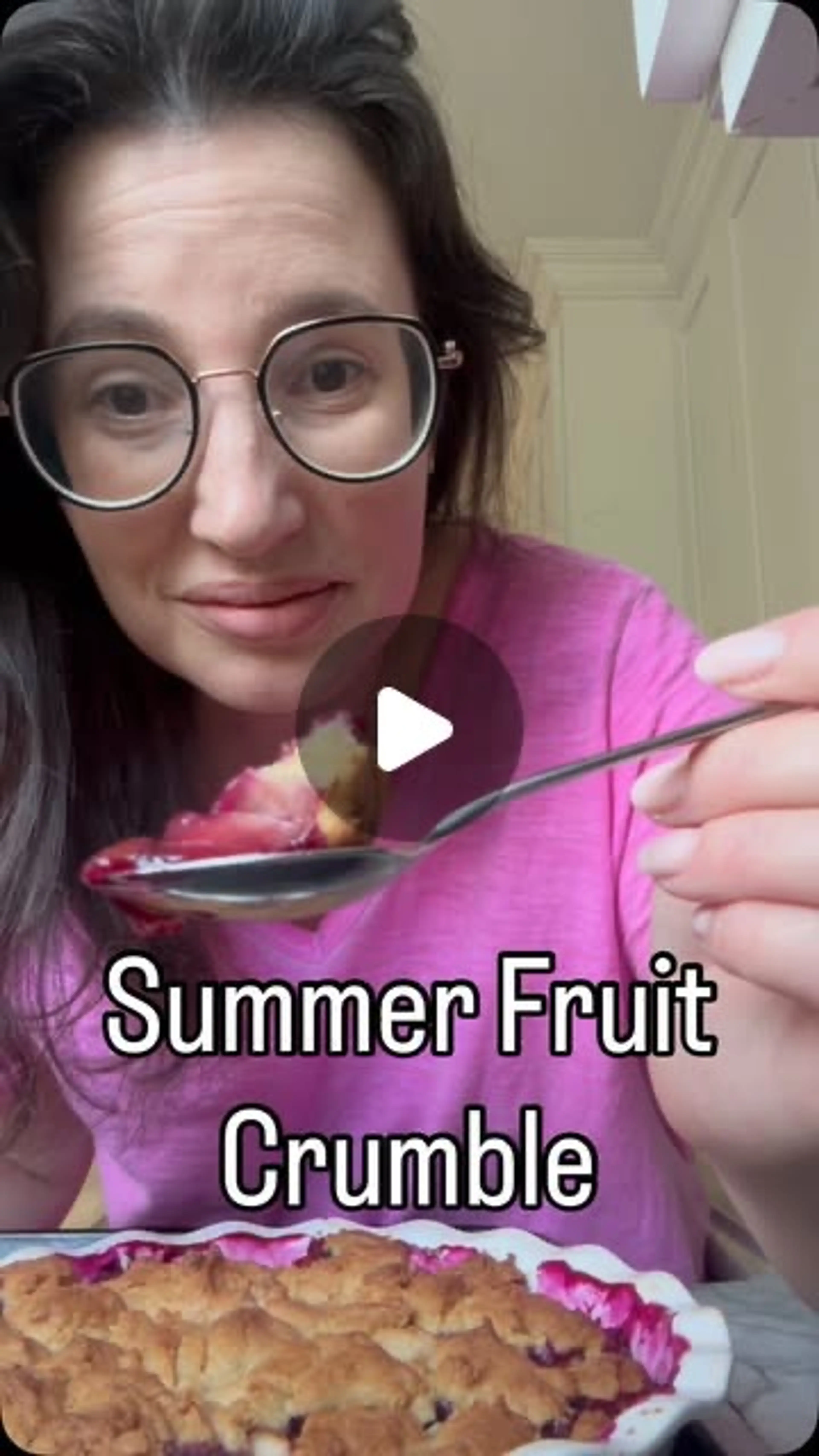Summer Fruit Crumble