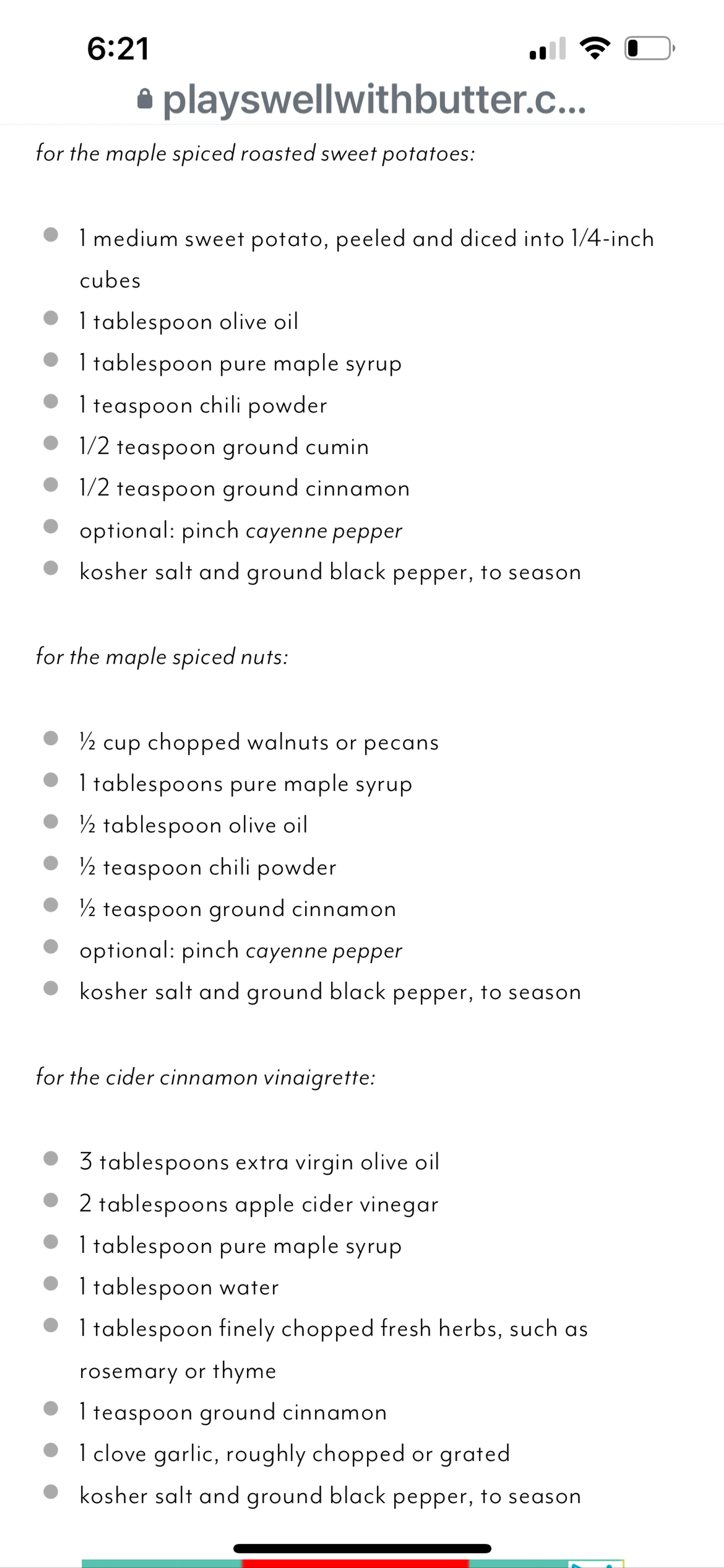 Show-stopping Thanksgiving Salad (Make-Ahead Friendly!)