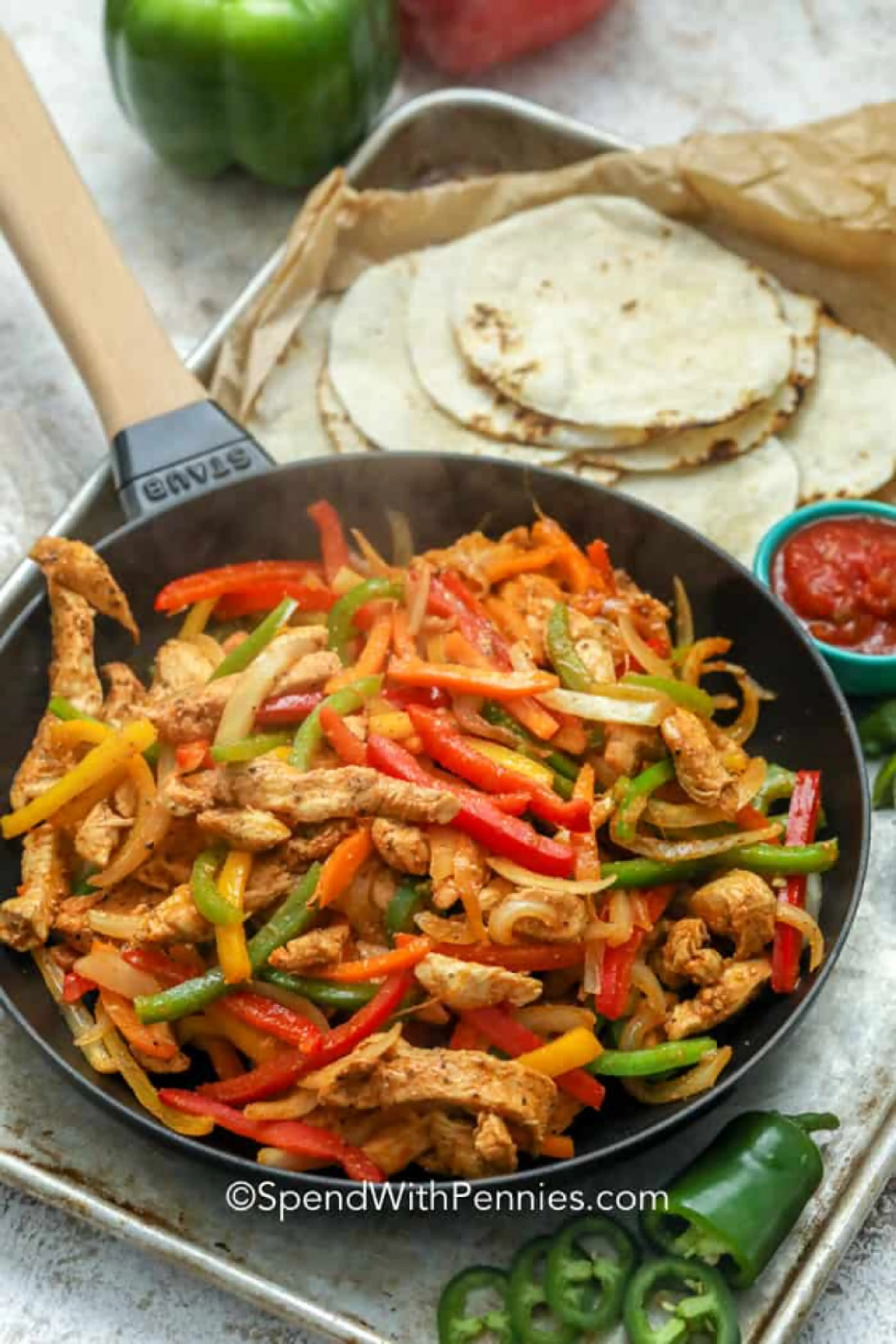 Easy Chicken Fajitas