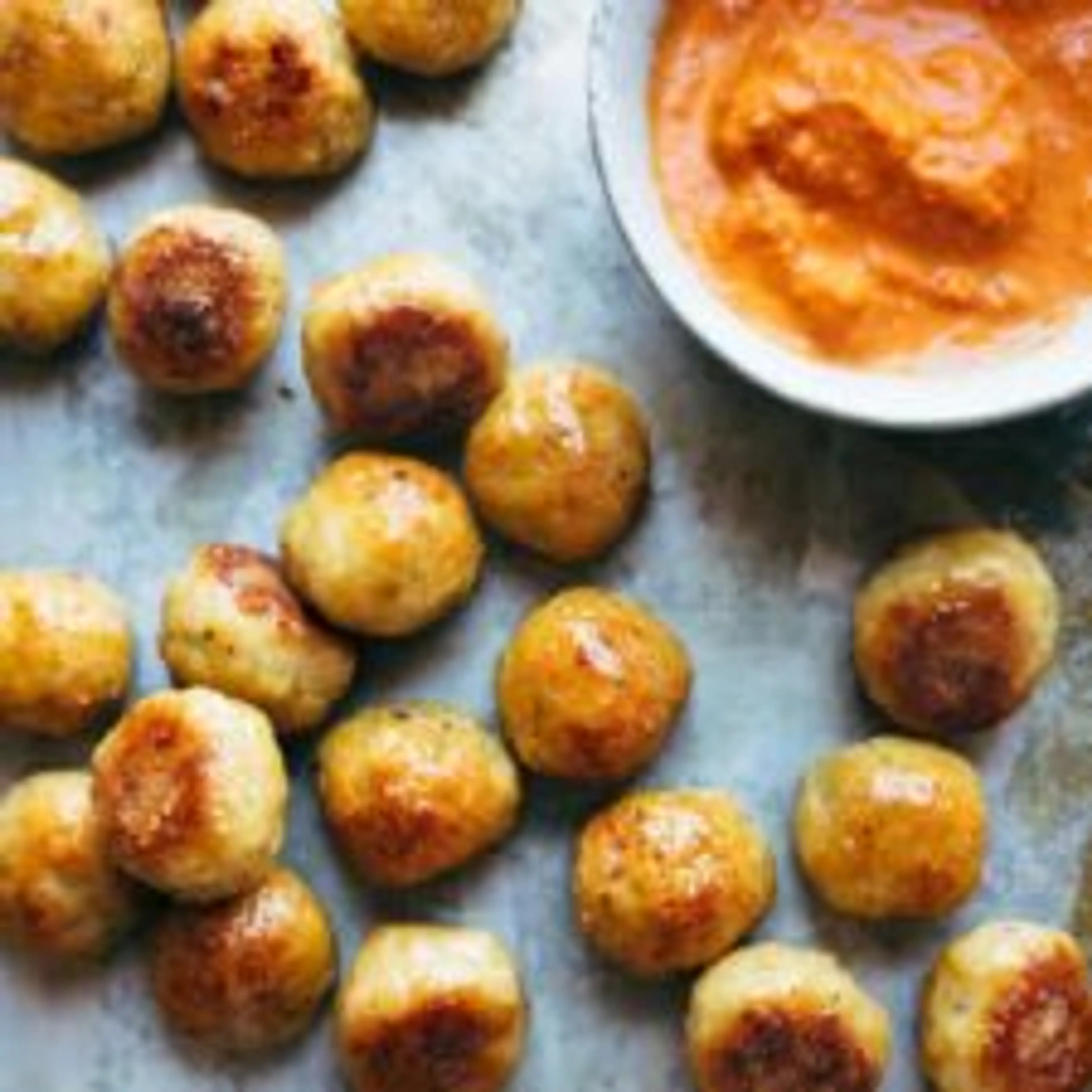 Baked Chicken Meatballs