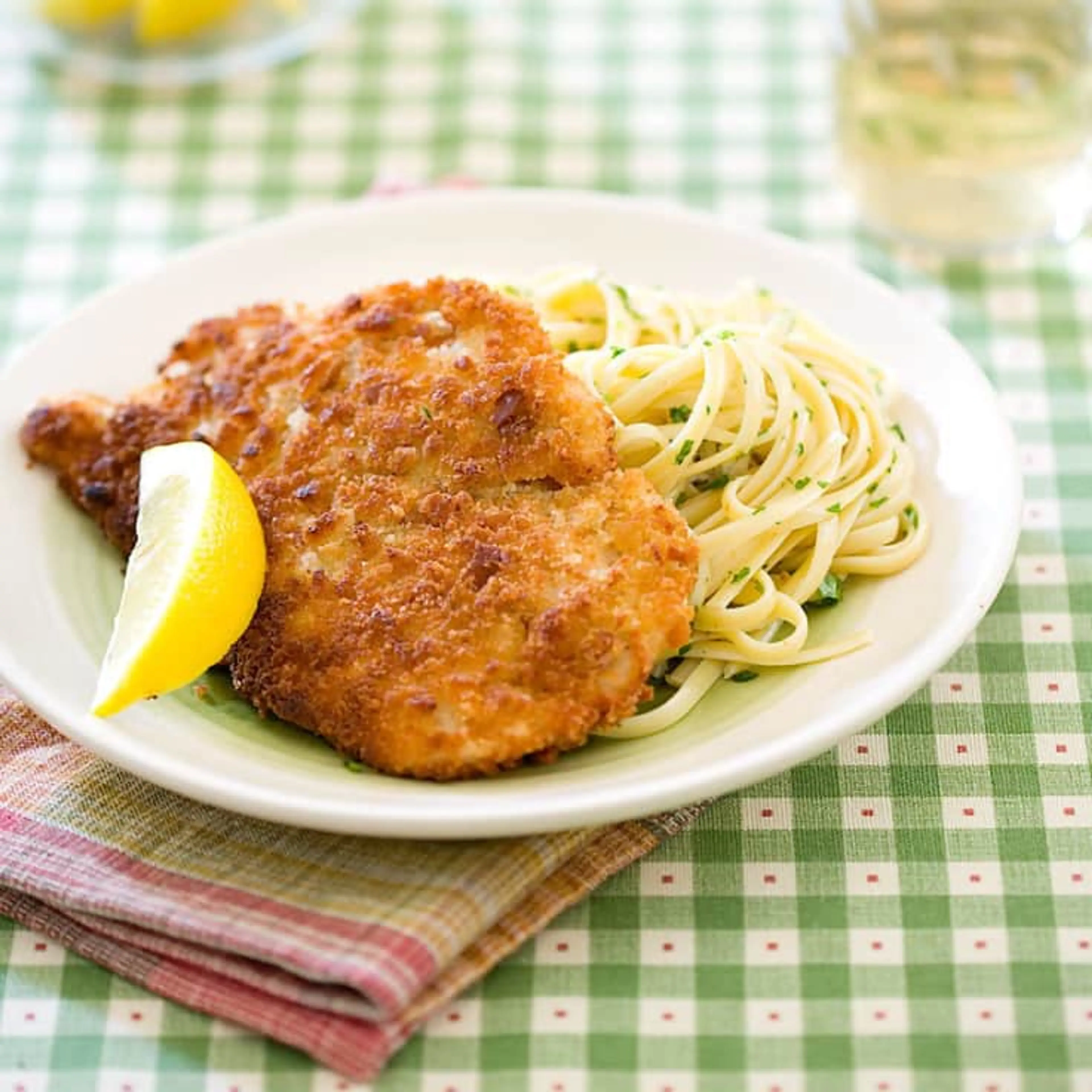 Crispy Garlic Chicken Cutlets (ATK)