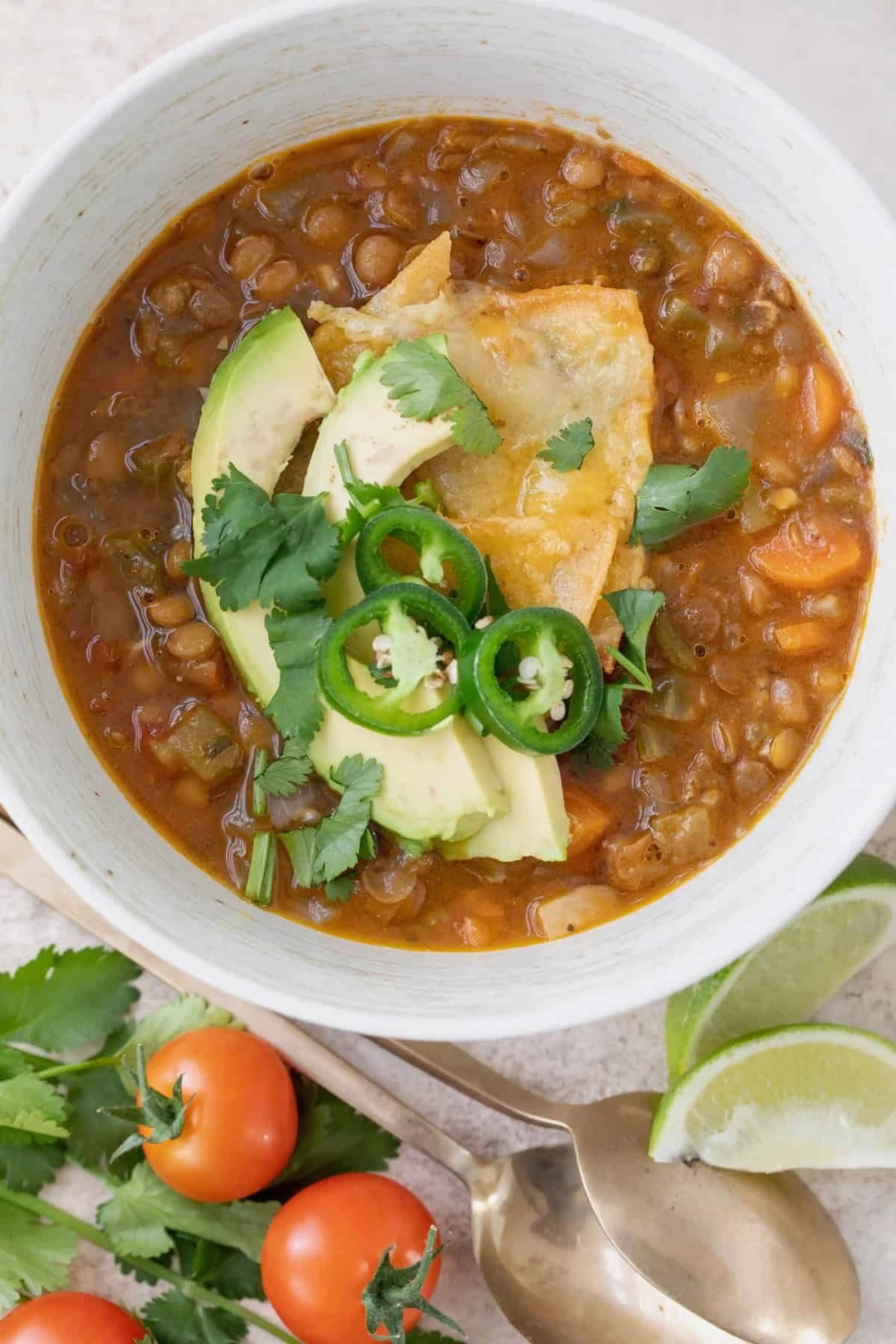 Mexican Lentil Soup