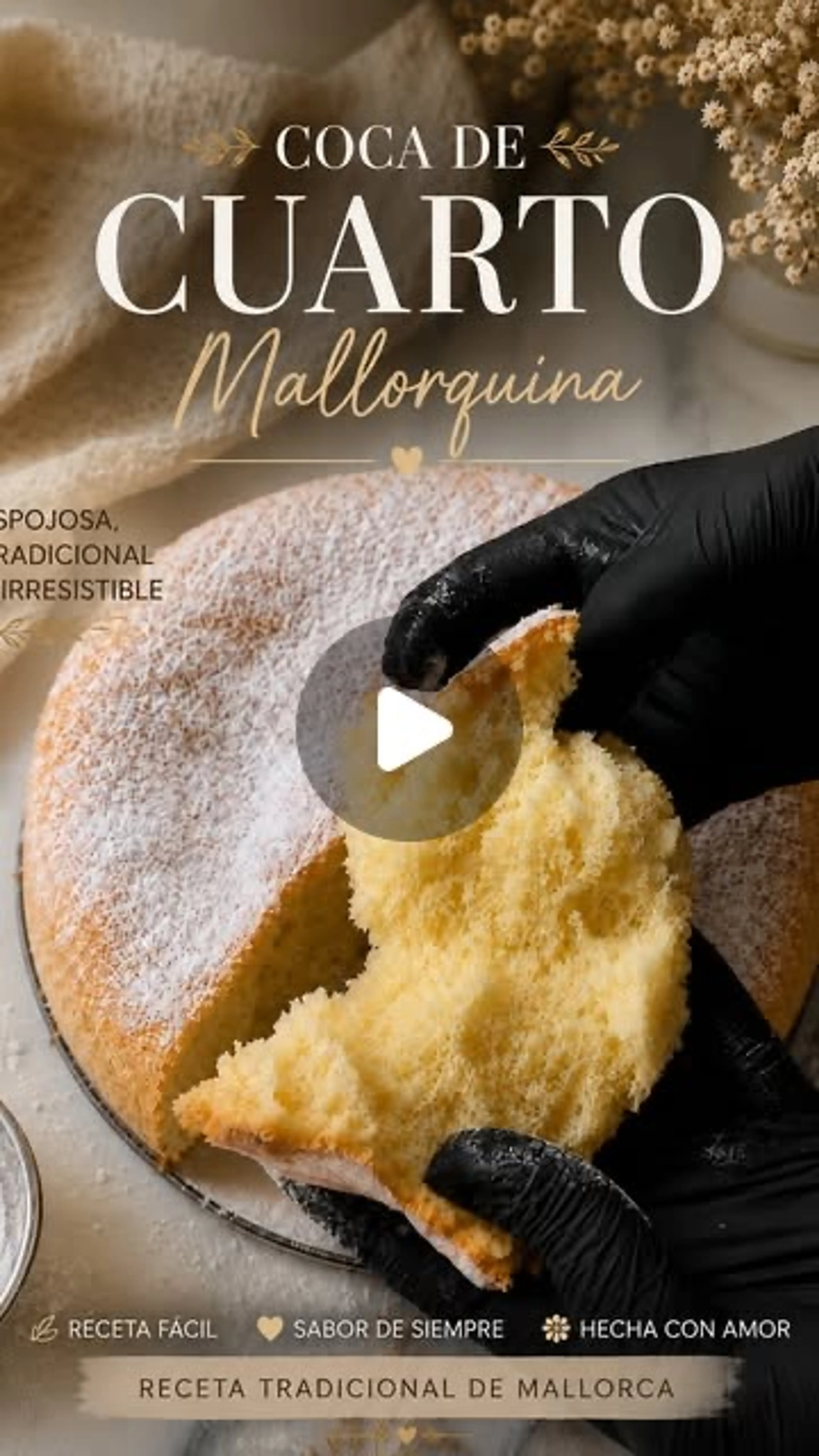 Coca De Cuarto Mallorquina