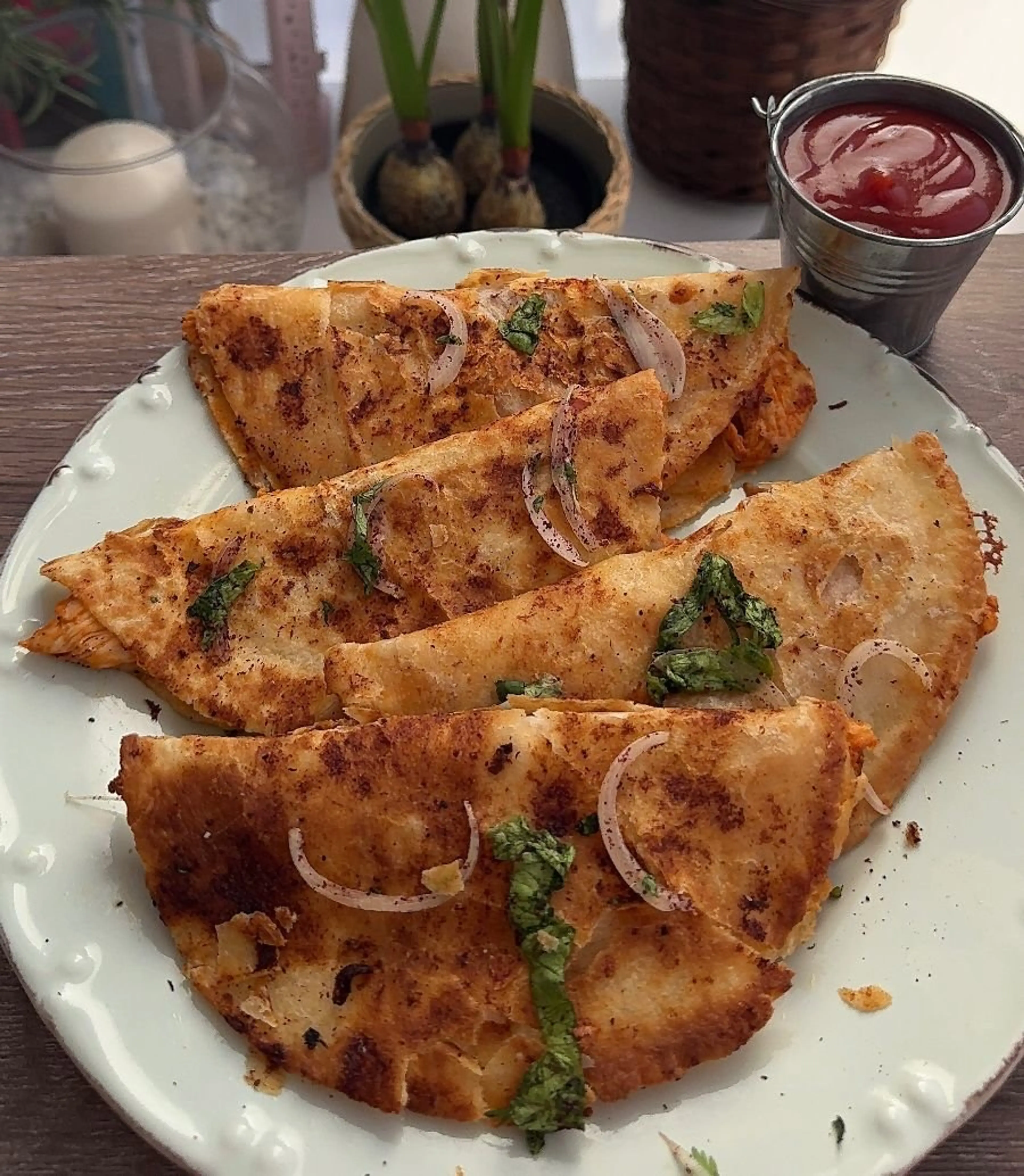 Shawarma Quesadillas