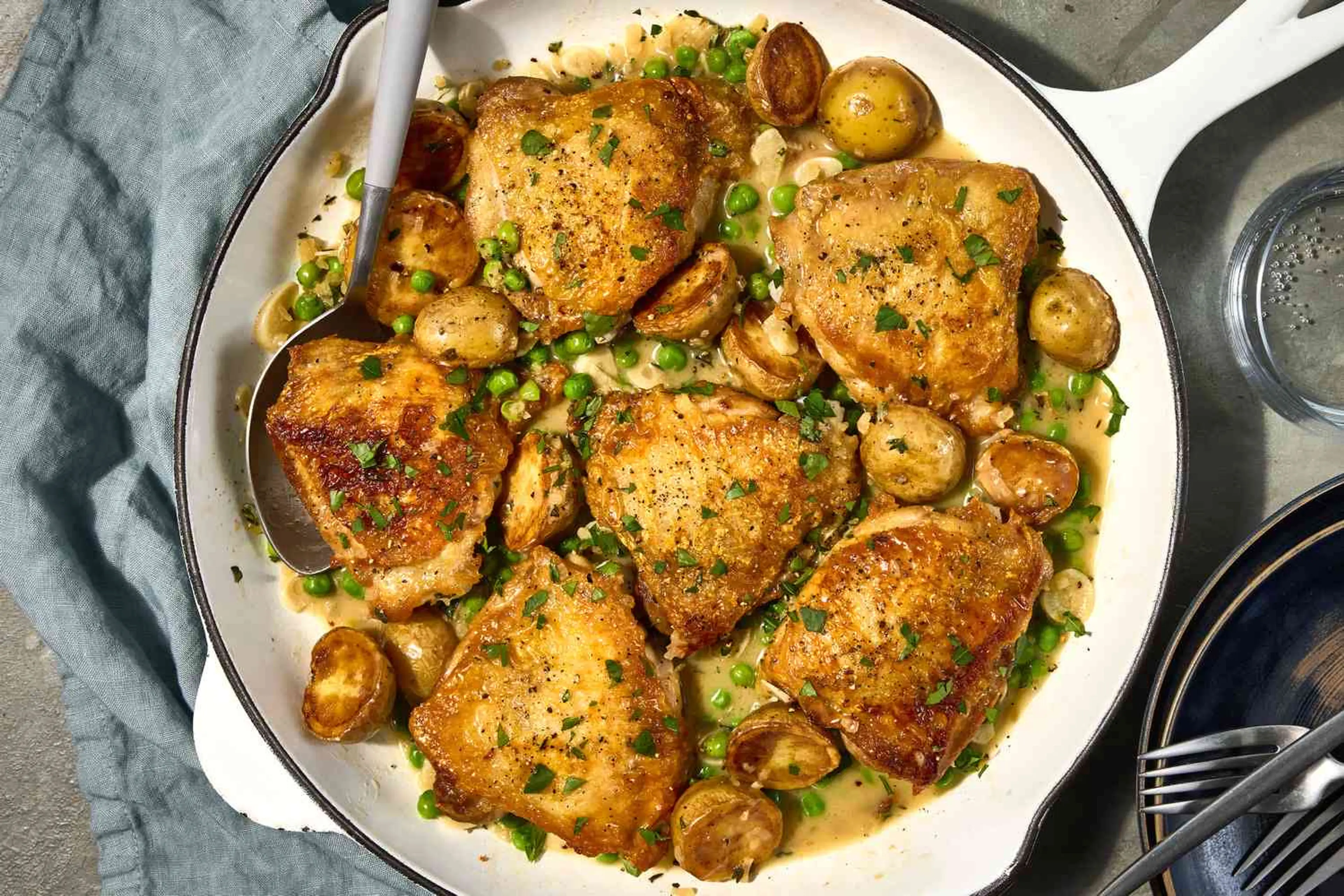Chicken Vesuvio