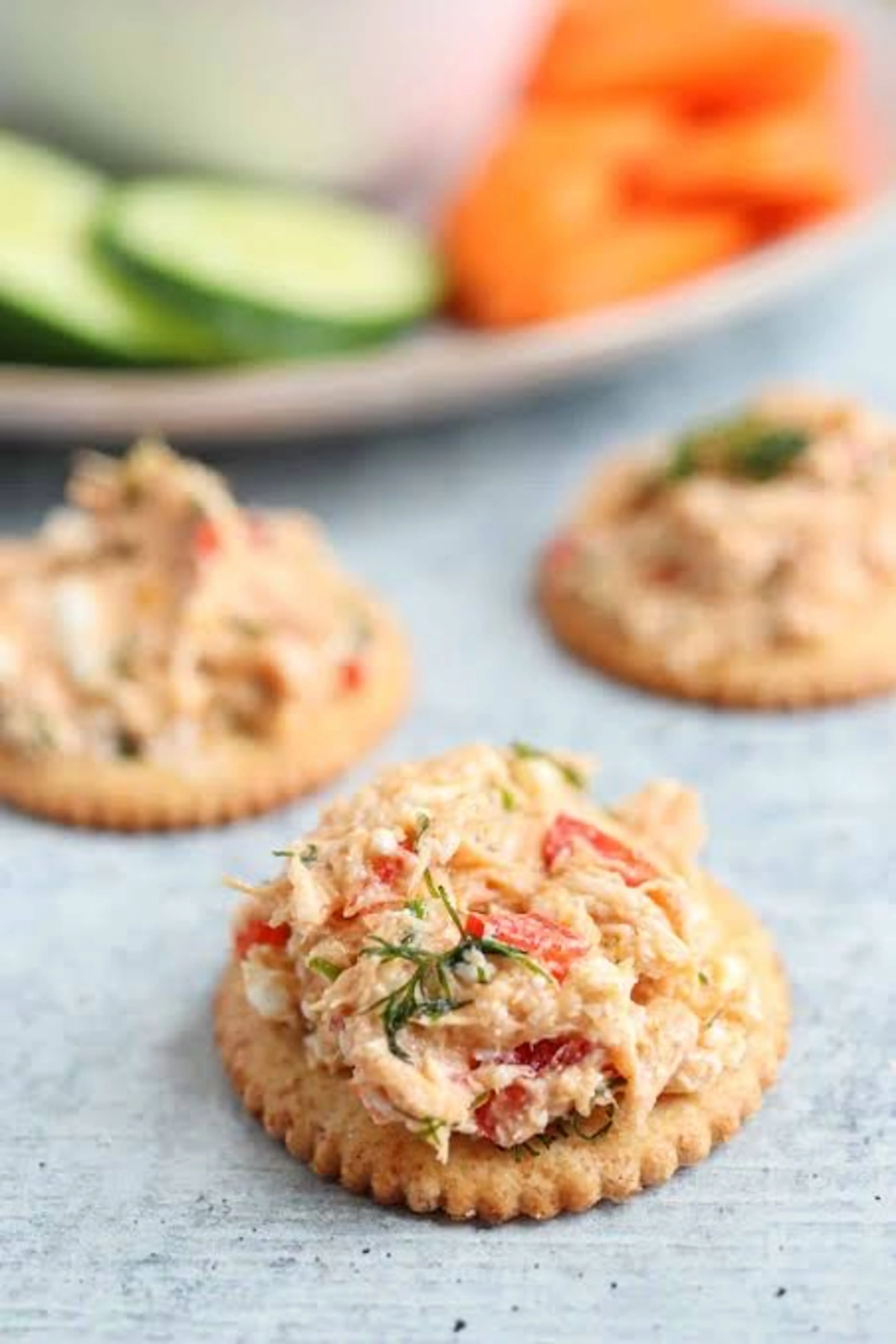 Wholegrain Crackers + Tuna Or Cottage Cheese