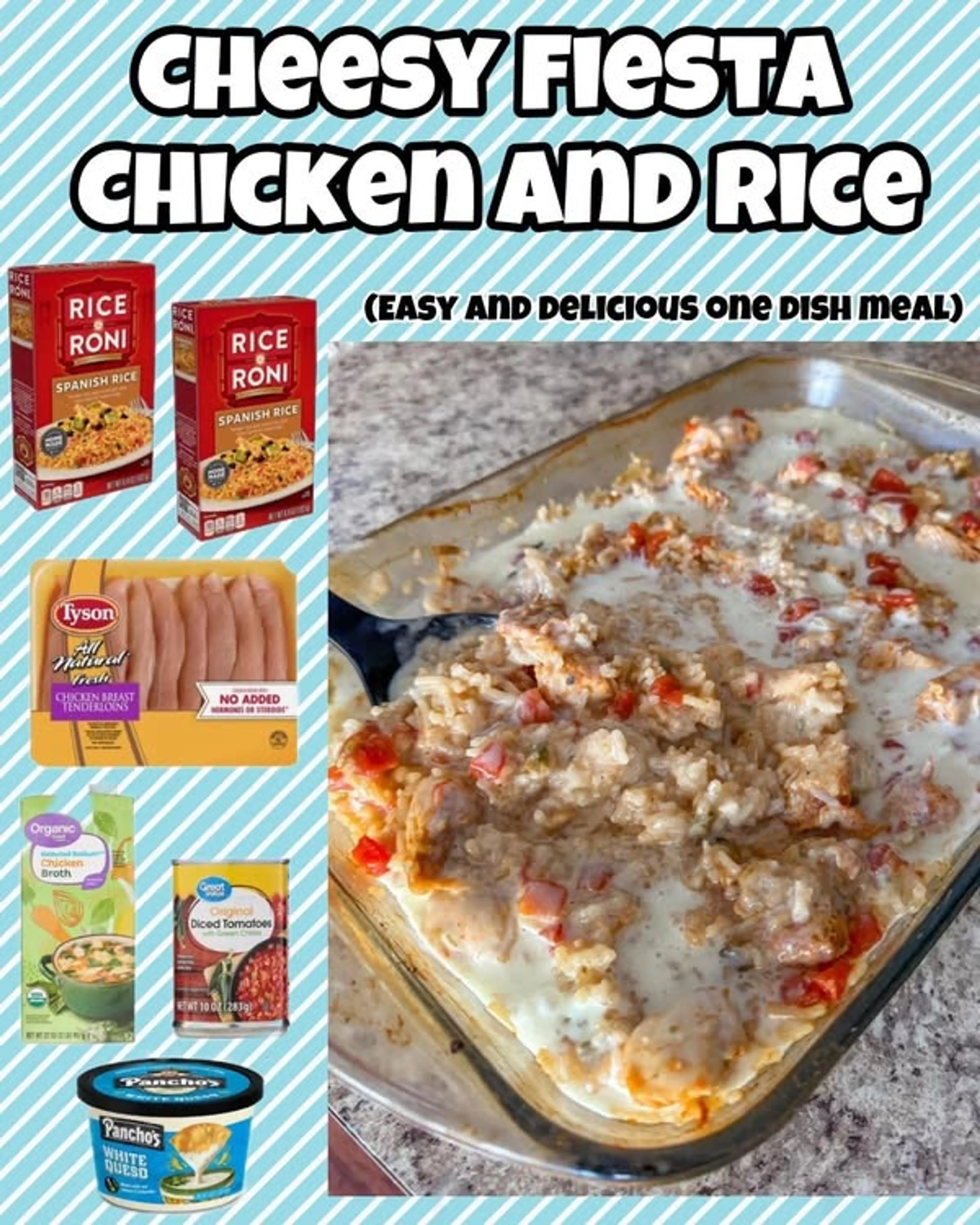 Cheesy Fiesta Chicken and Rice