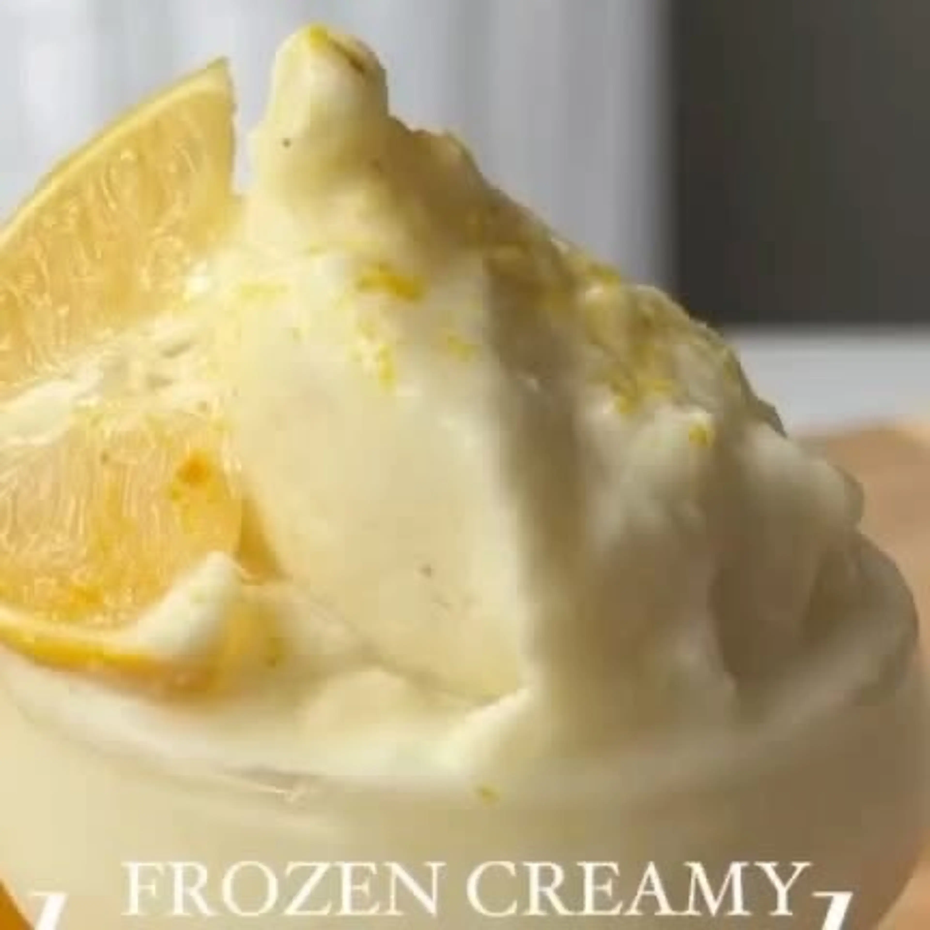 Iced Creamy Lemonade