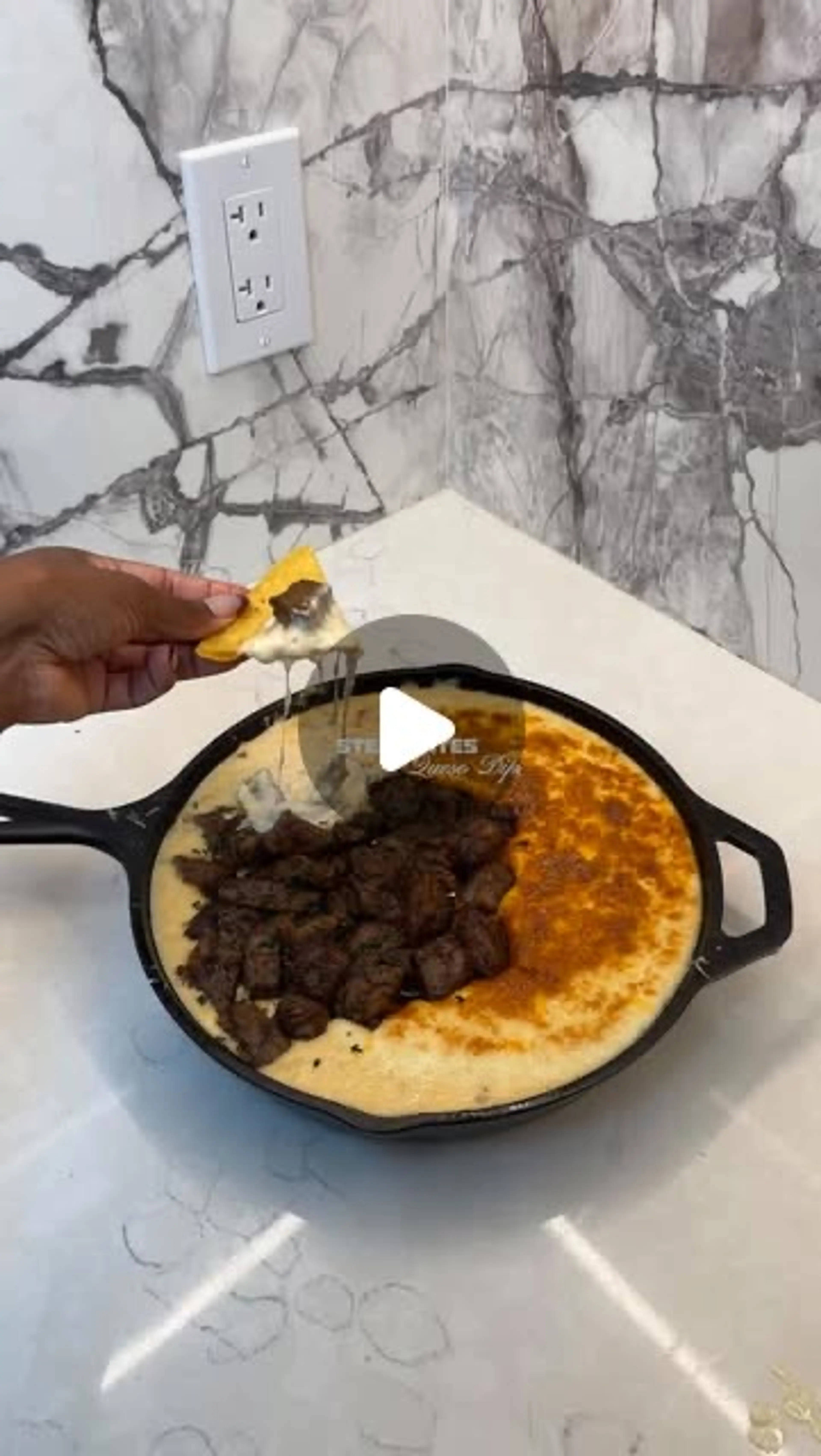 Steak Bites & Queso Dip for Game Day