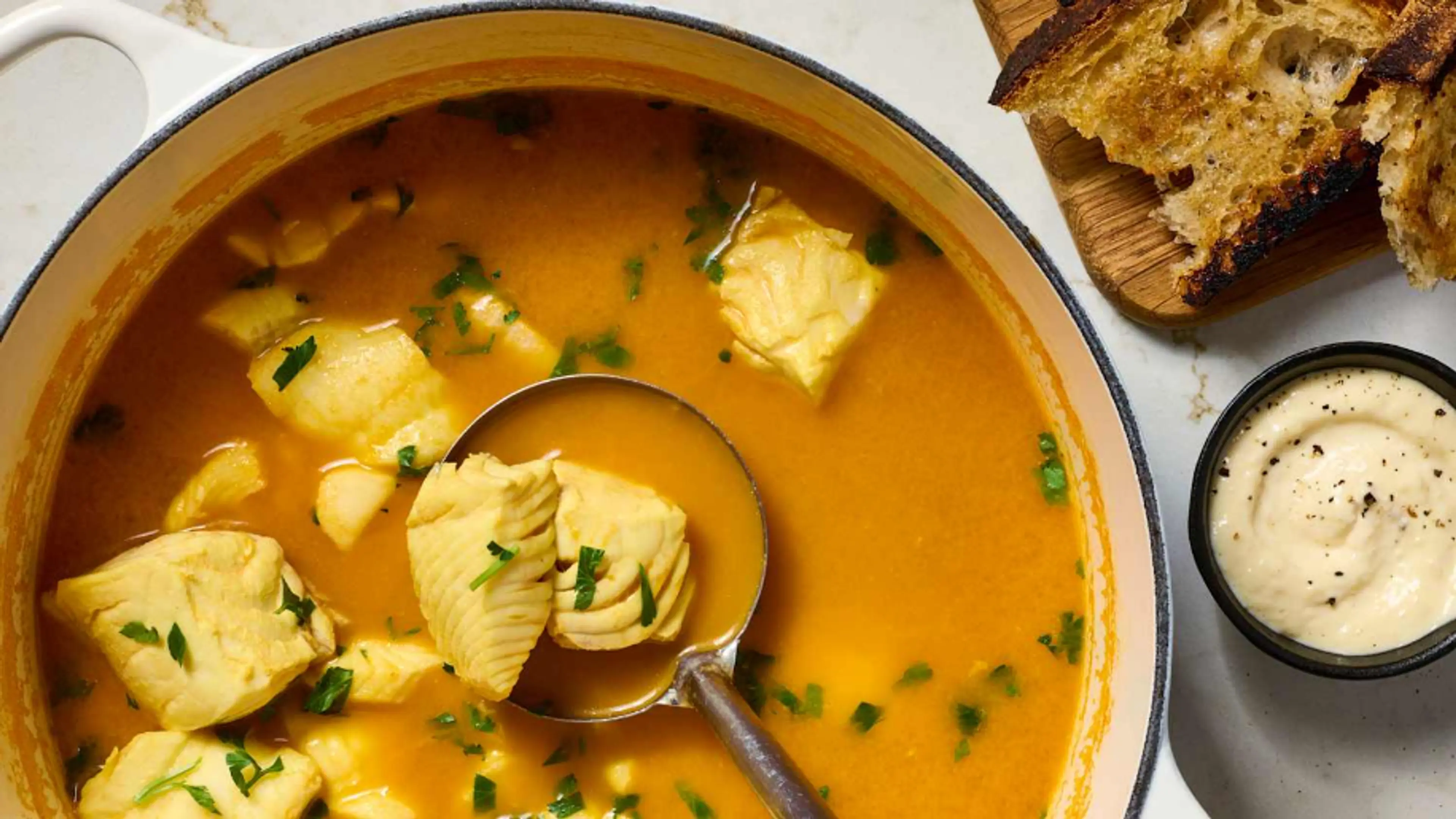 Bouillabaisse (French Fish Soup)