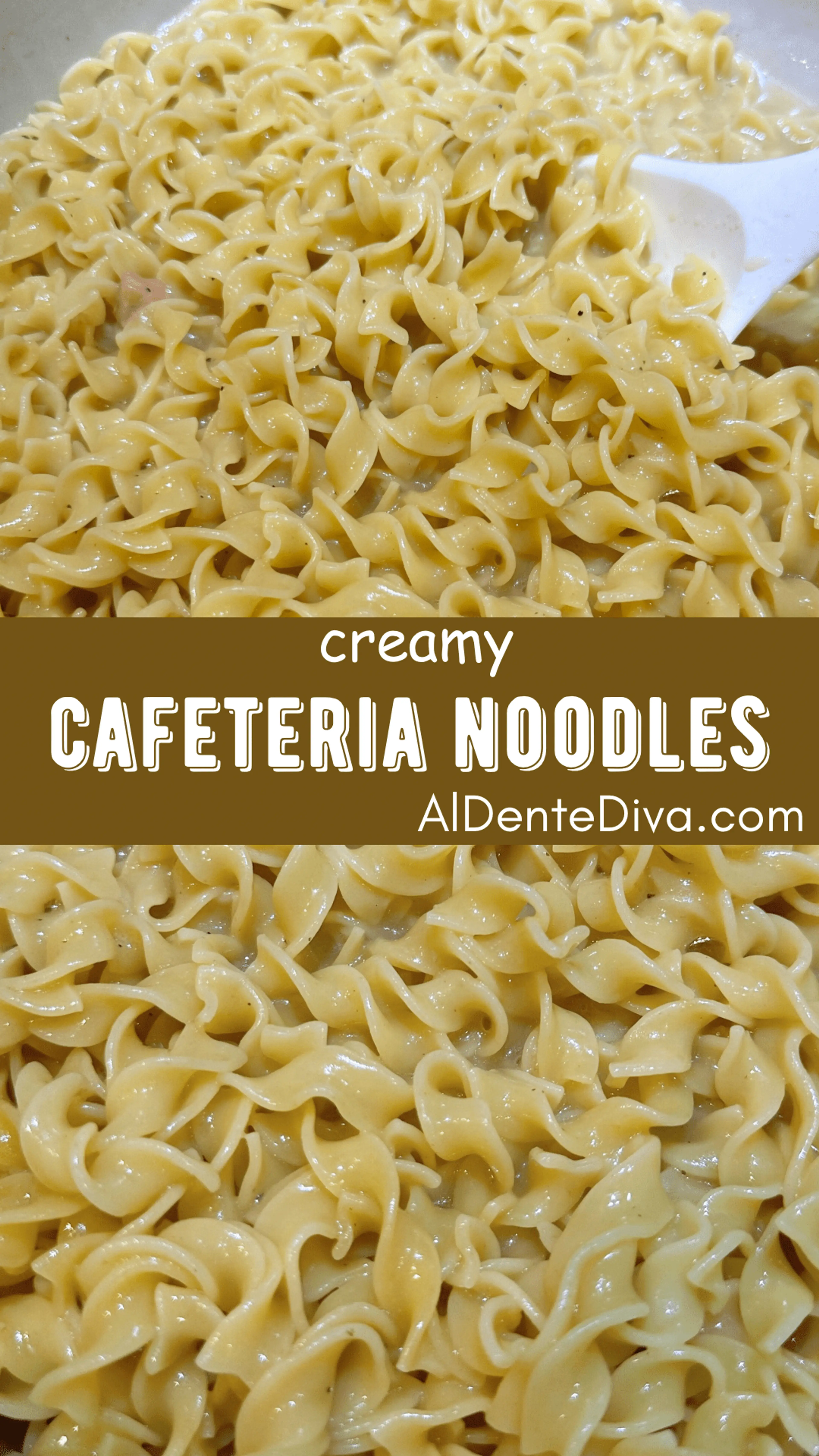 Creamy Cafeteria Noodles