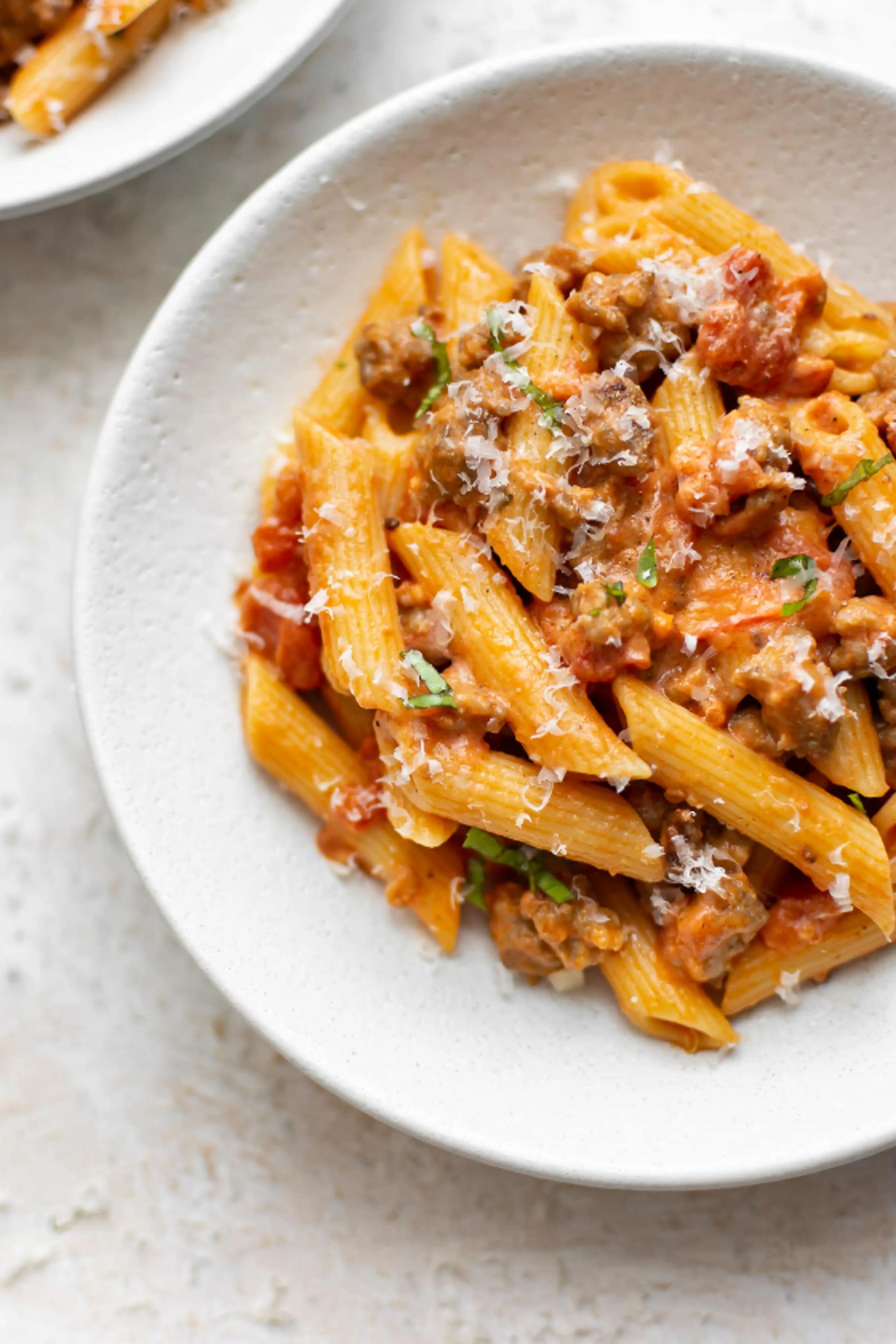 Spicy Italian Sausage Pasta