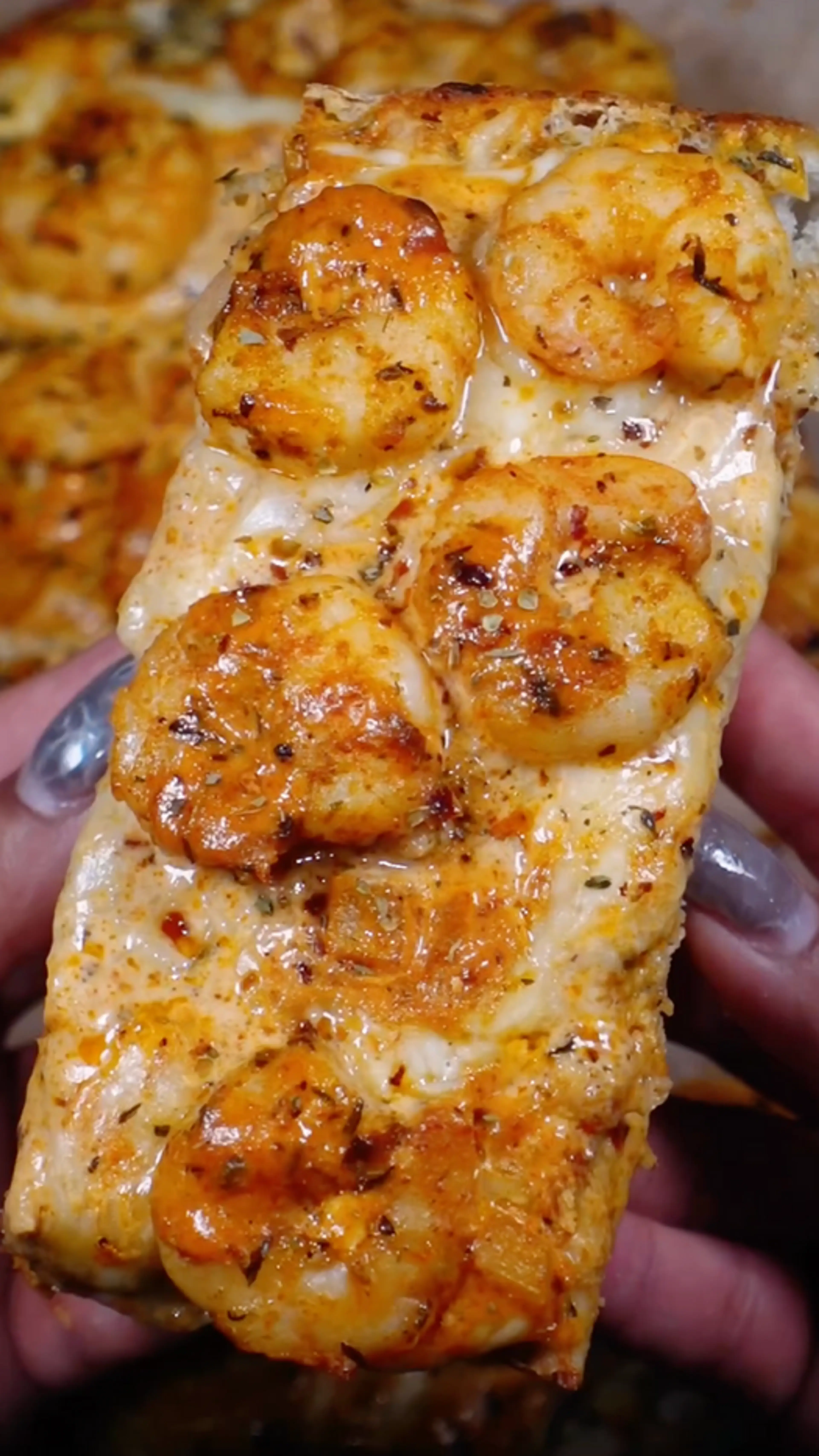 Cajun Shrimp Garlic Bread