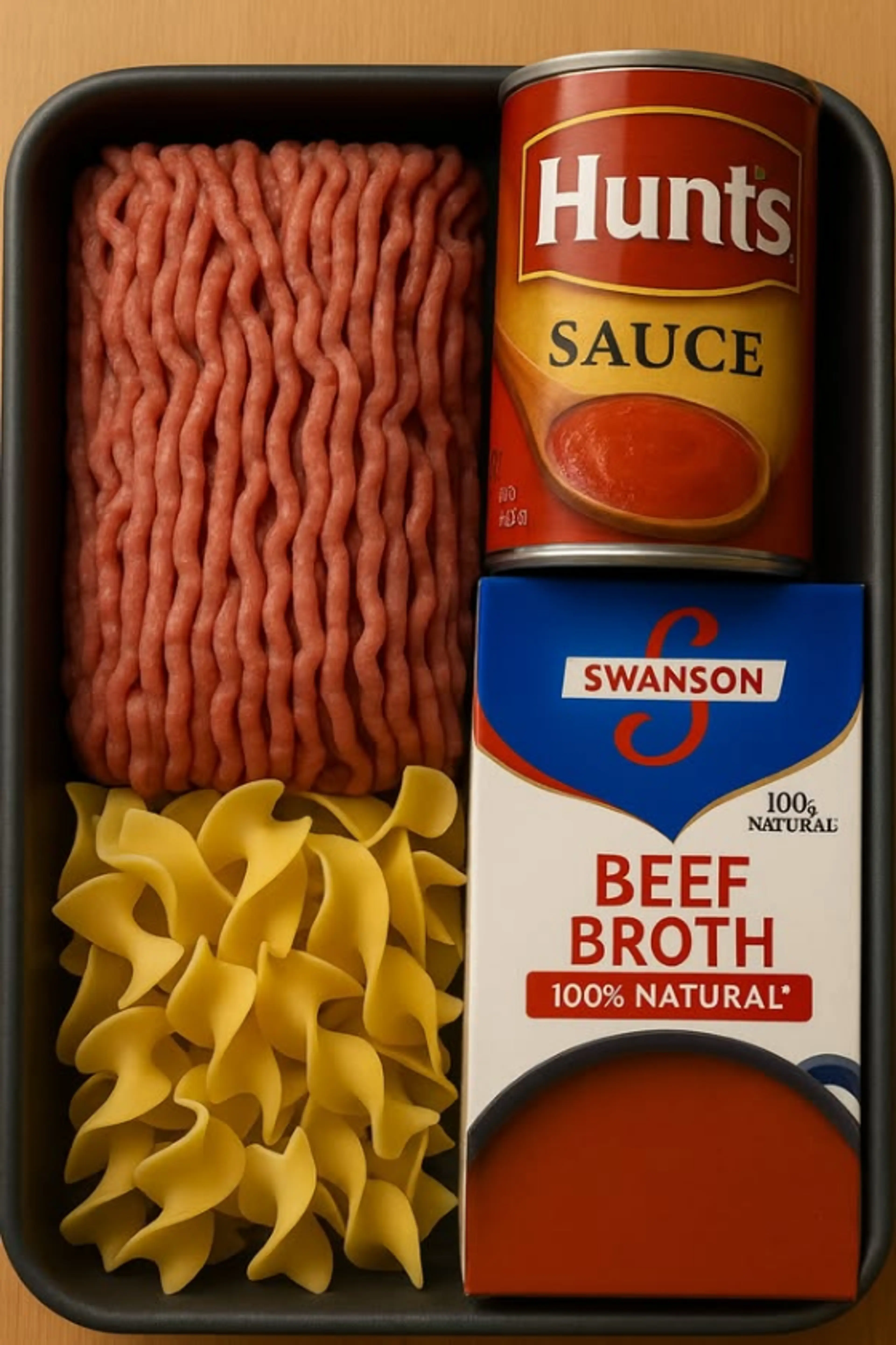 Beef & Pepper Noodle Skillet