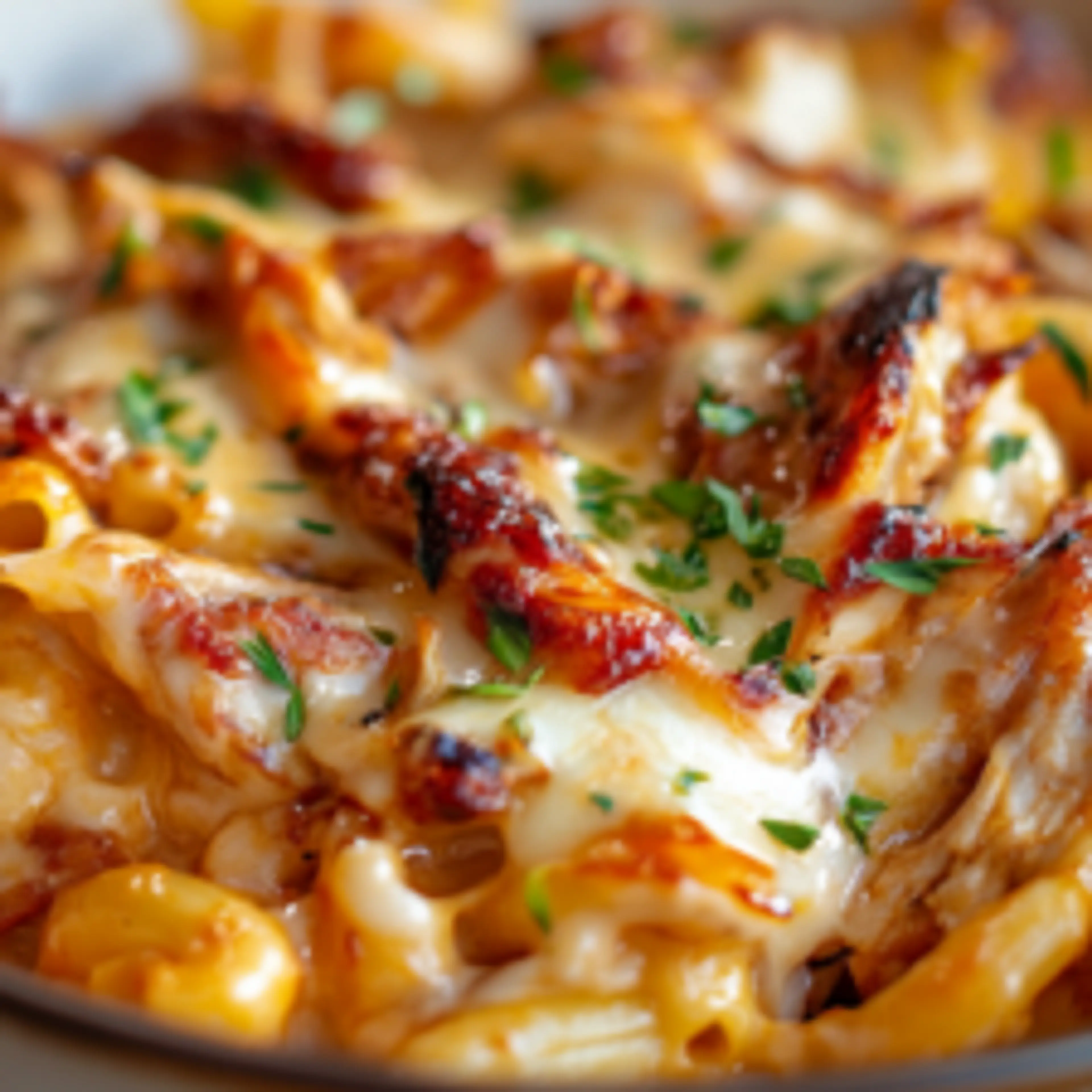 BBQ Chicken Mac and Cheese