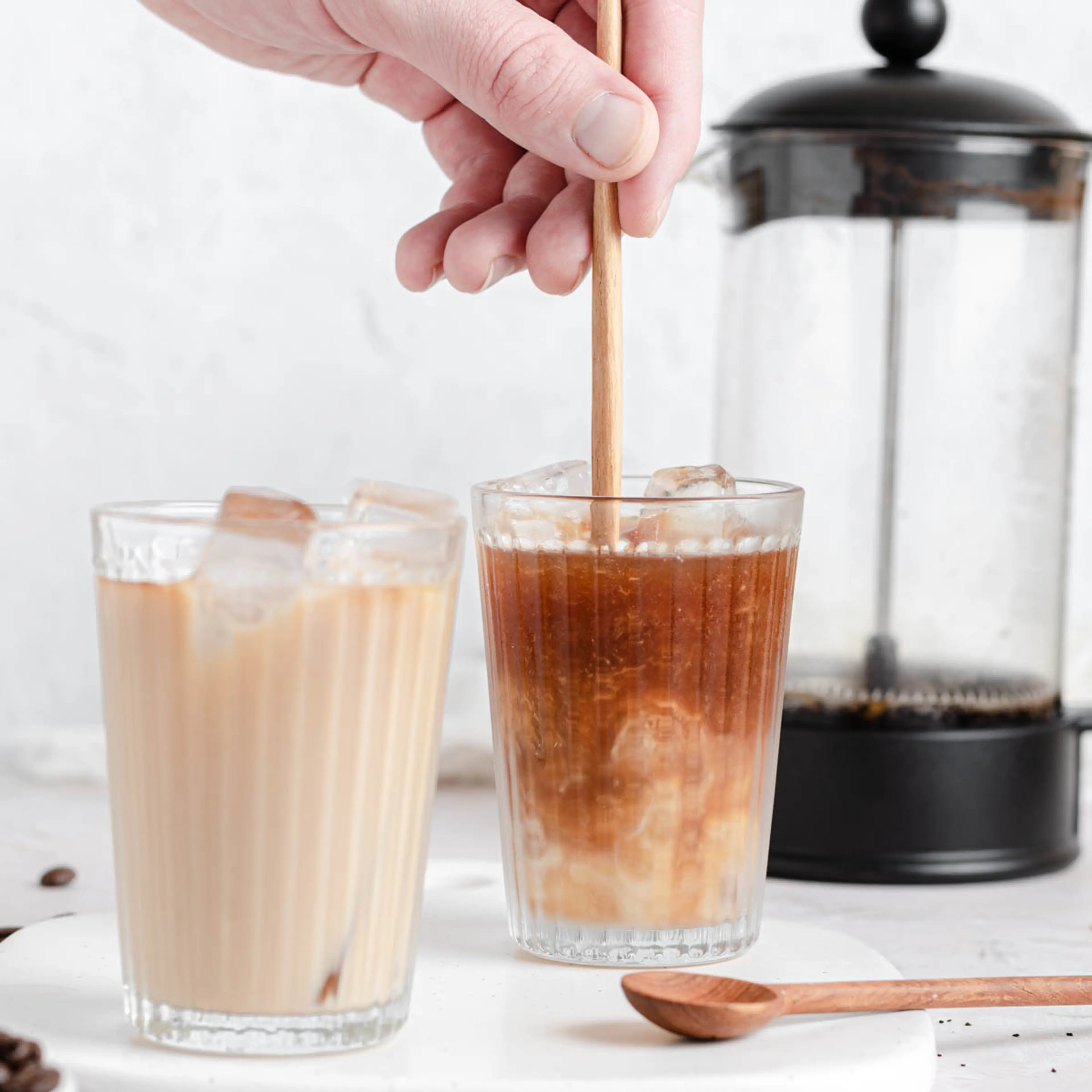 Perfect Homemade French Press Cold Brew Coffee
